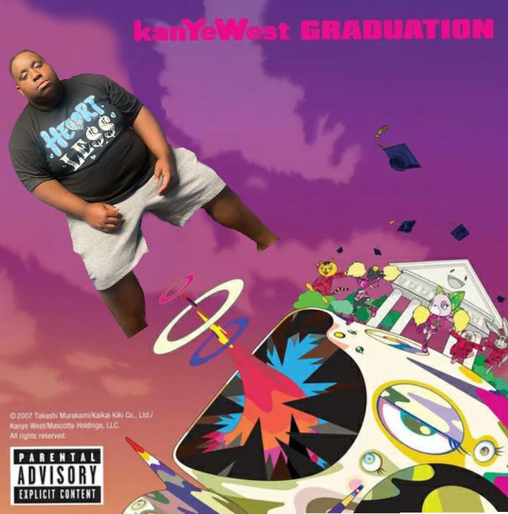 Should've never smoked that shit, now i'm on the graduation cover
