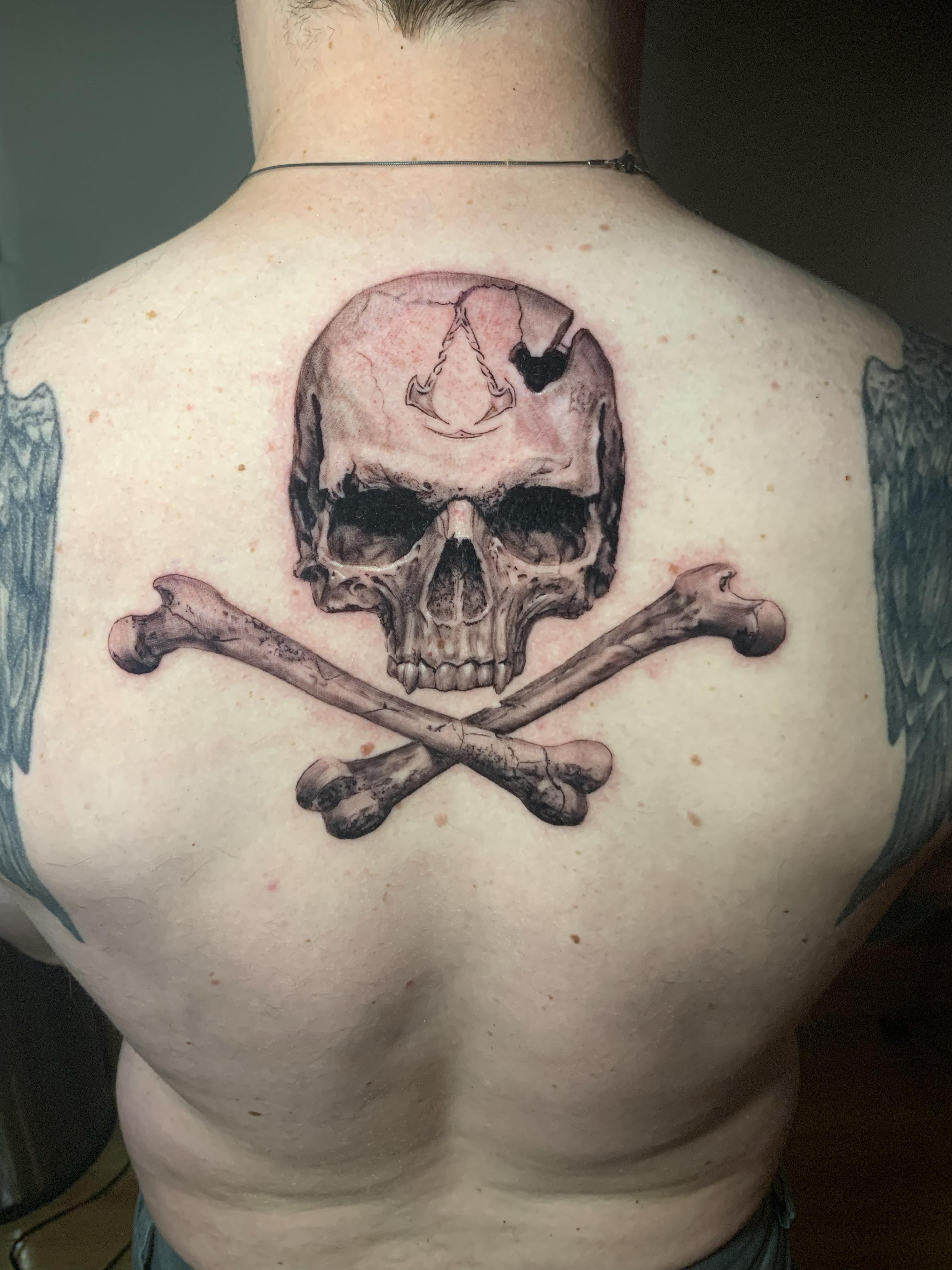 My Fresh Assassins Tattoo Just In Time For Valhalla Assassinscreed