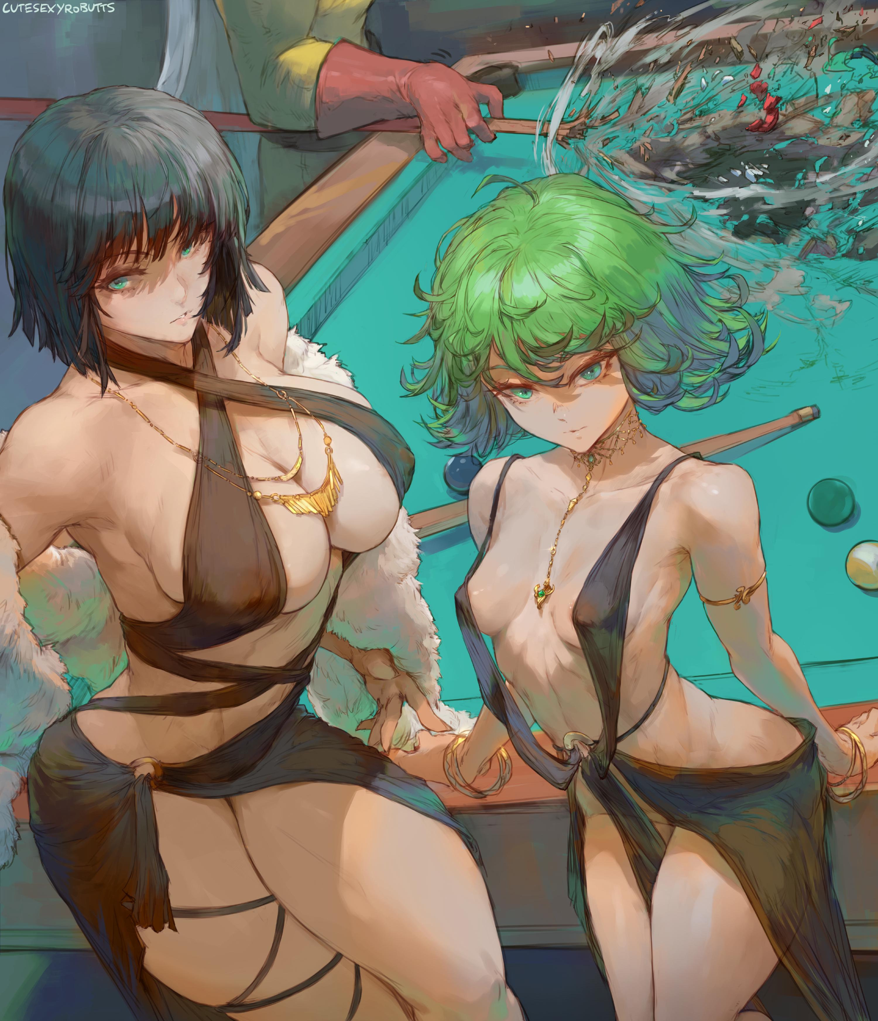fubuki & tatsumaki (cutesexyrobutts) : rthick_hentai