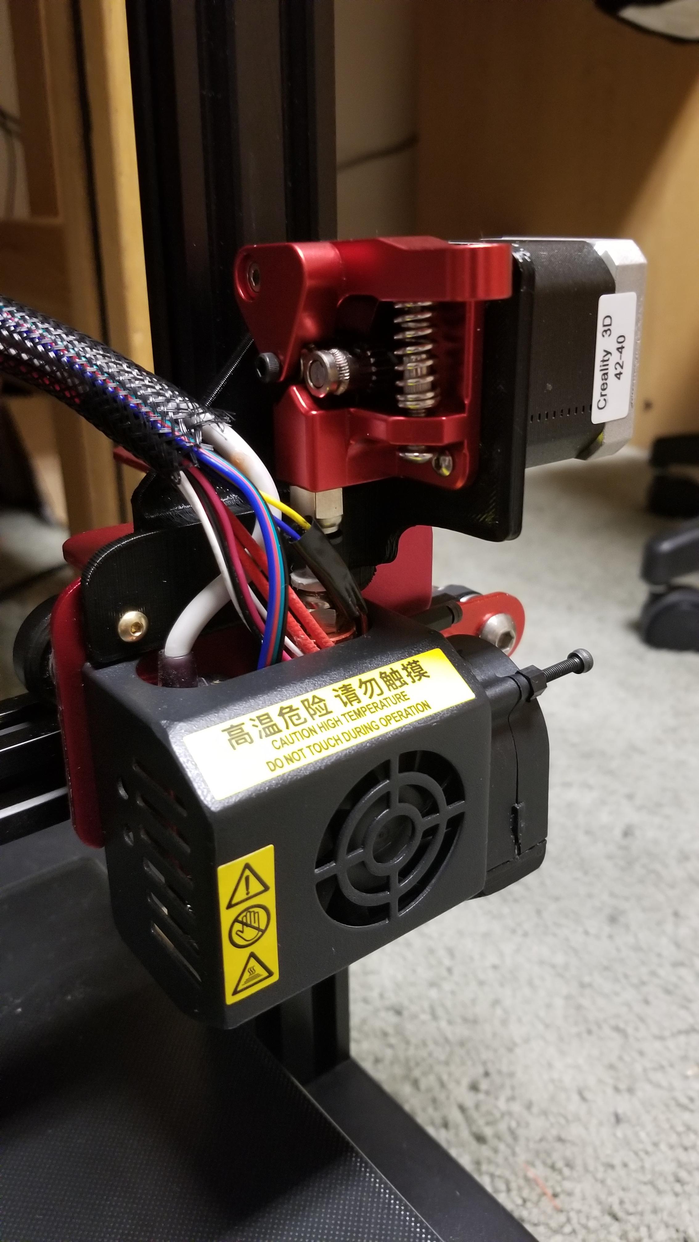 I Designed An Easy To Print Assemble Bracket To Convert Your Cr10s Pro Into A Direct Drive Printer R Cr10