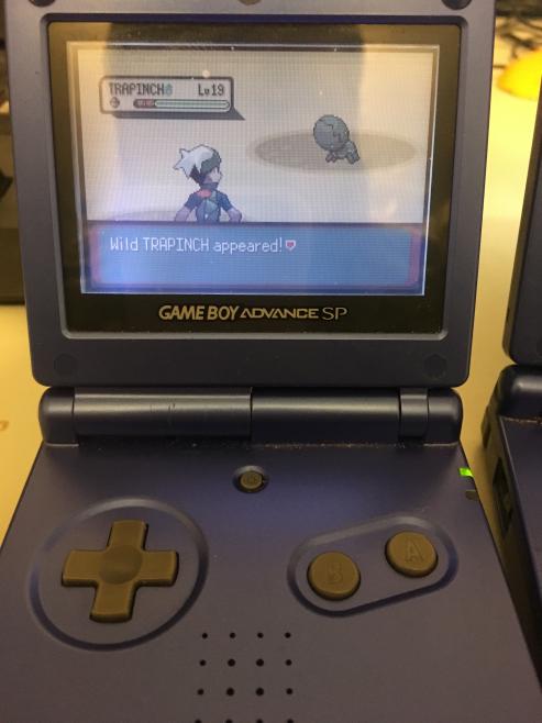 Trapinch is actually not really a great pokemon, but it has its uses, like everything. 3 Shiny Trapinch In Emerald After 10 252 Res Got This Last Night But Forgot To Post It Shinypokemon