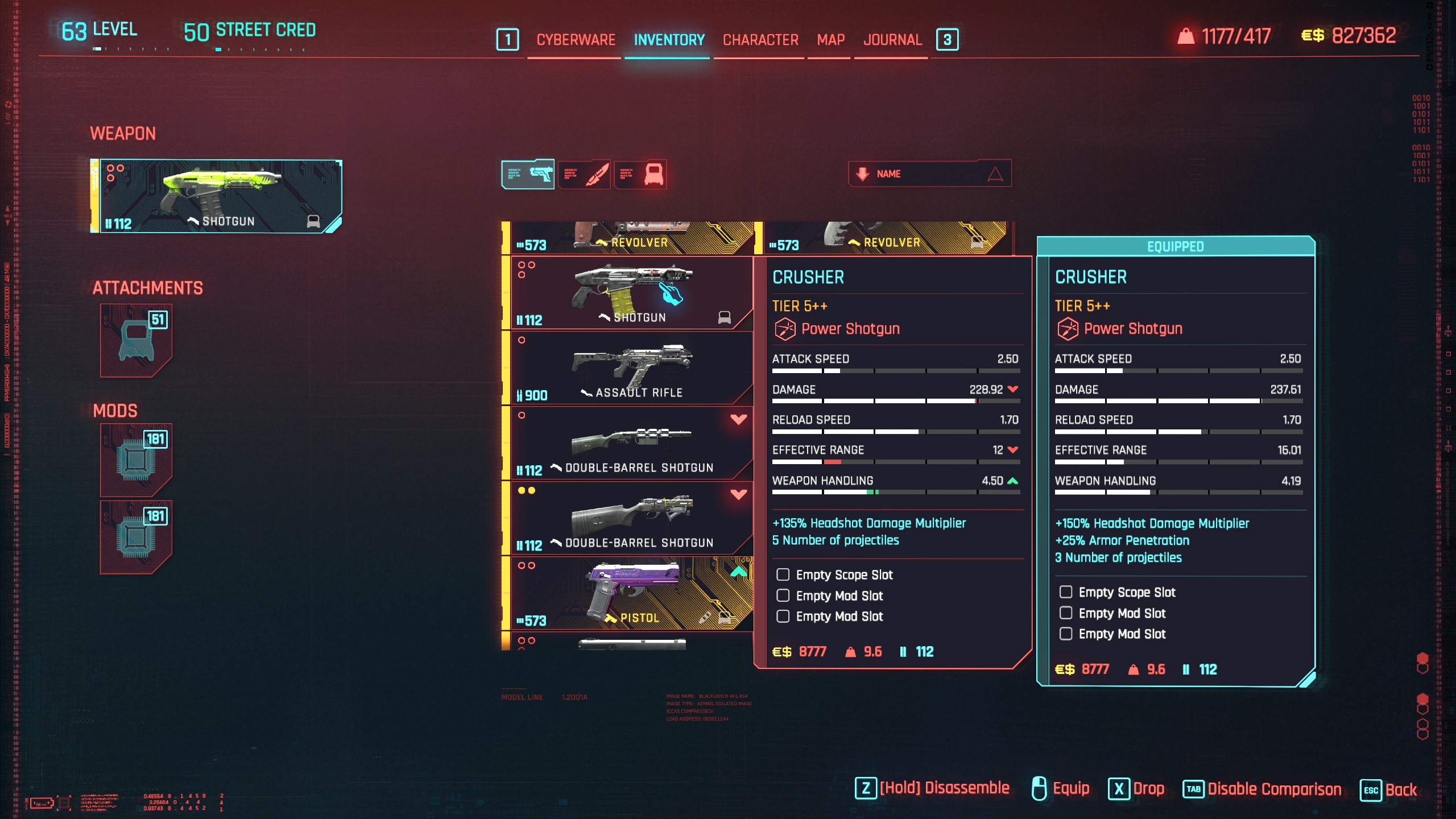 How does variation in shotguns projectile count affect damage : r ...