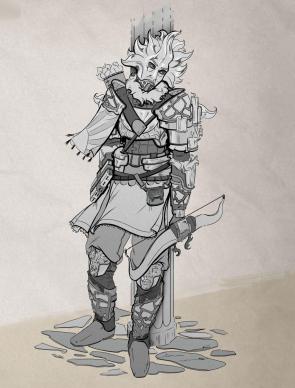 Sun warrior lady! Artwork by Lucas de Biazi (me)
