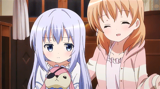 Hug Denied Is The Order A Rabbit Otaku Wall