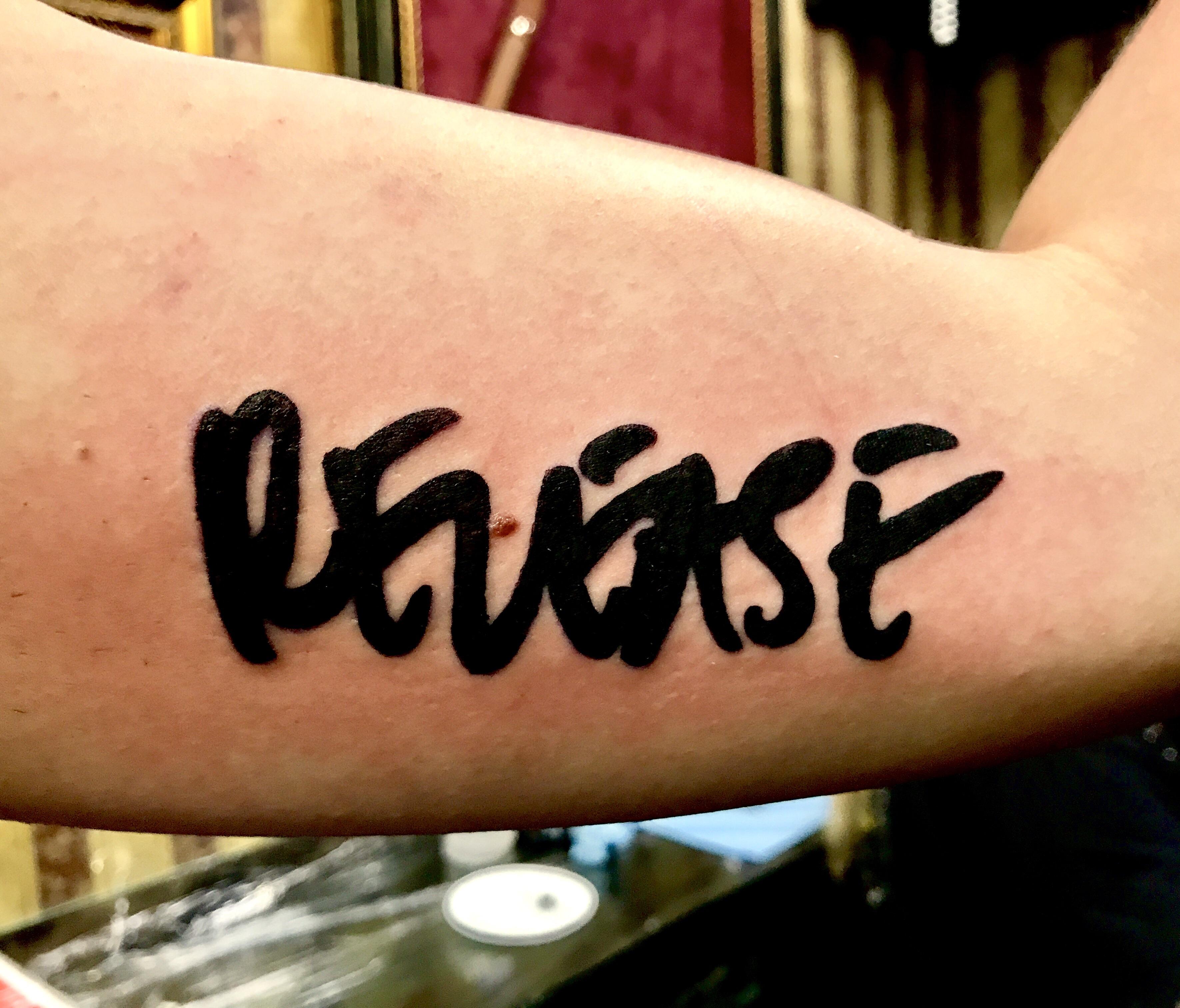 My dad passed away 10 years ago this week, so i got a tattoo.