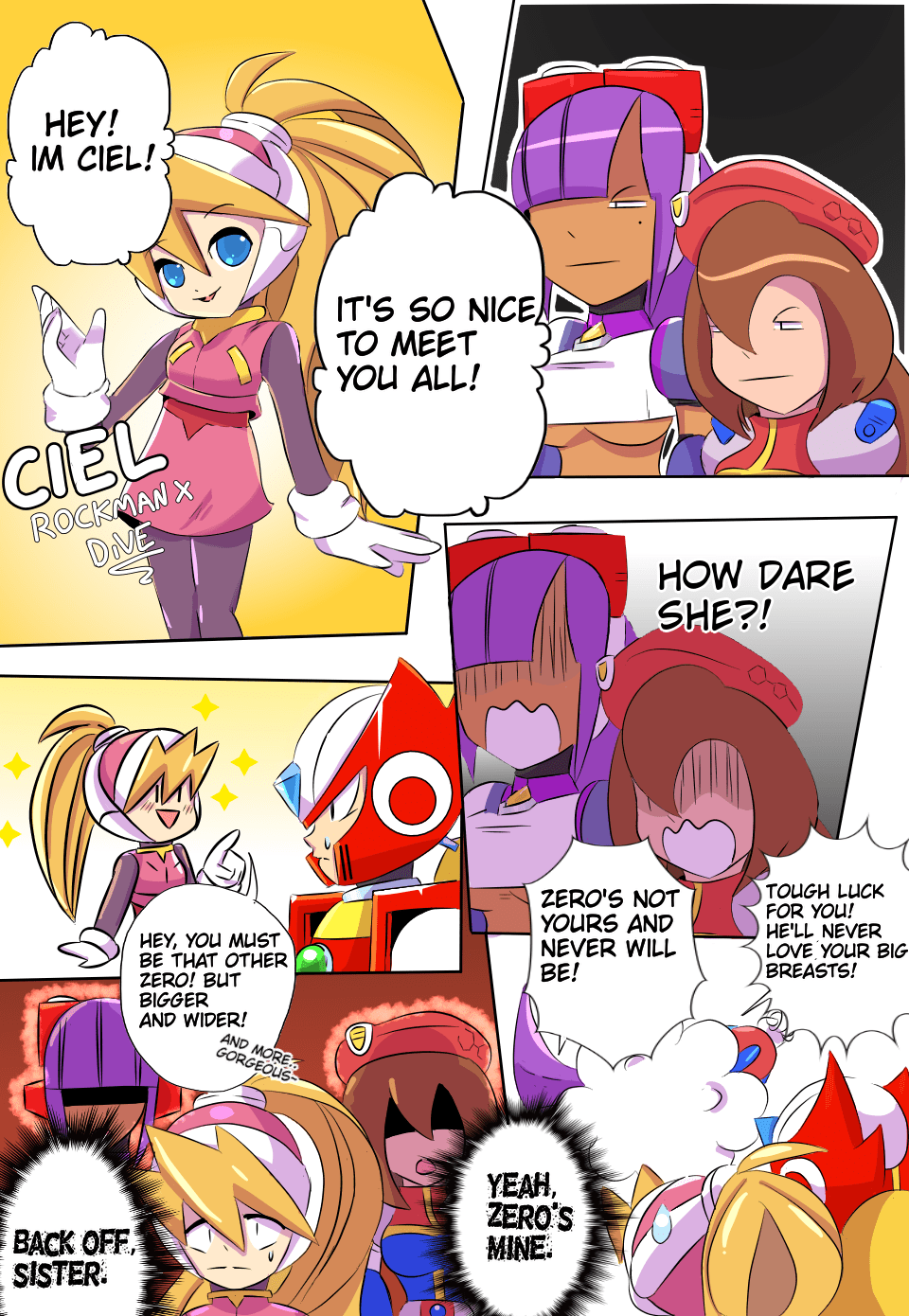 Megaman Ciel Hentai