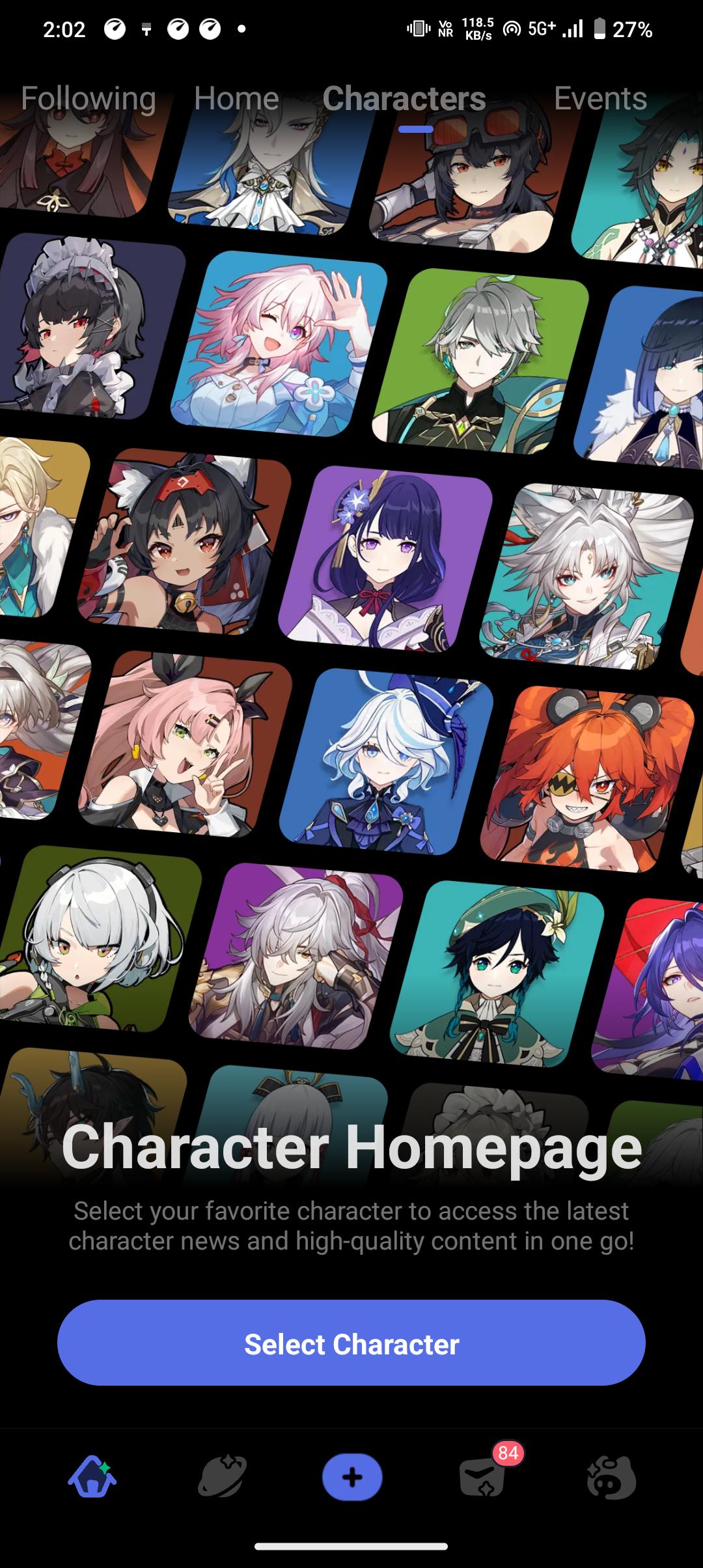 Why there are no option for hi3 character in hoyolab ? Or Am i doing some  some short of mistake? : rhoukai3rd