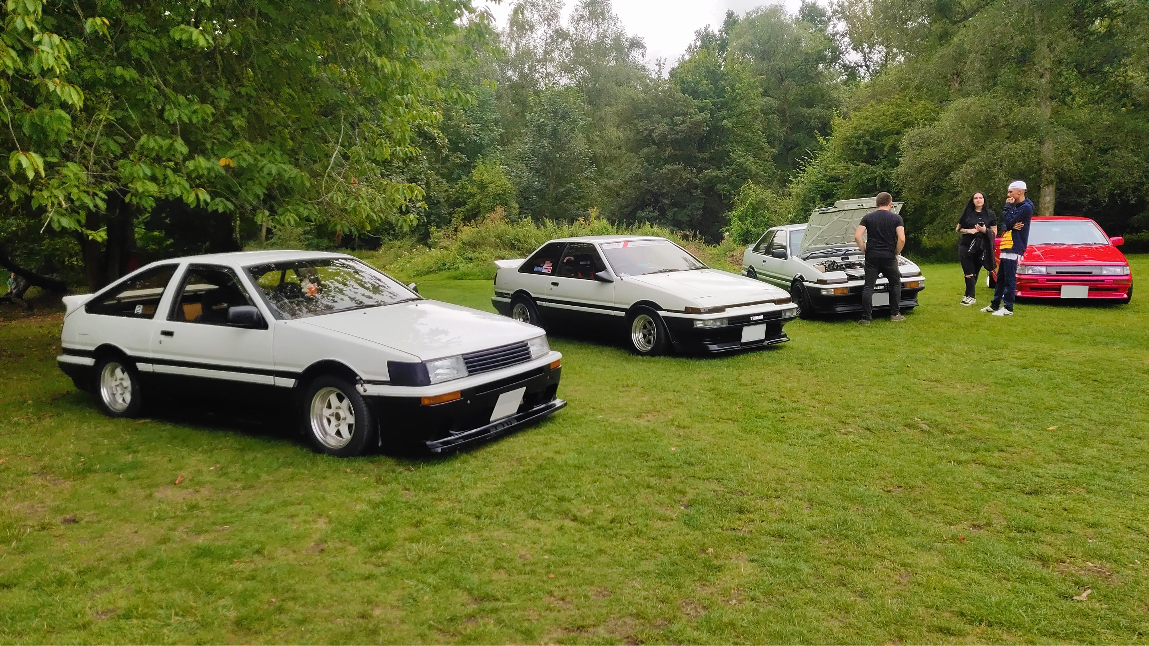 Went to a retro toyota gathering with the corolla brotherhood and saw