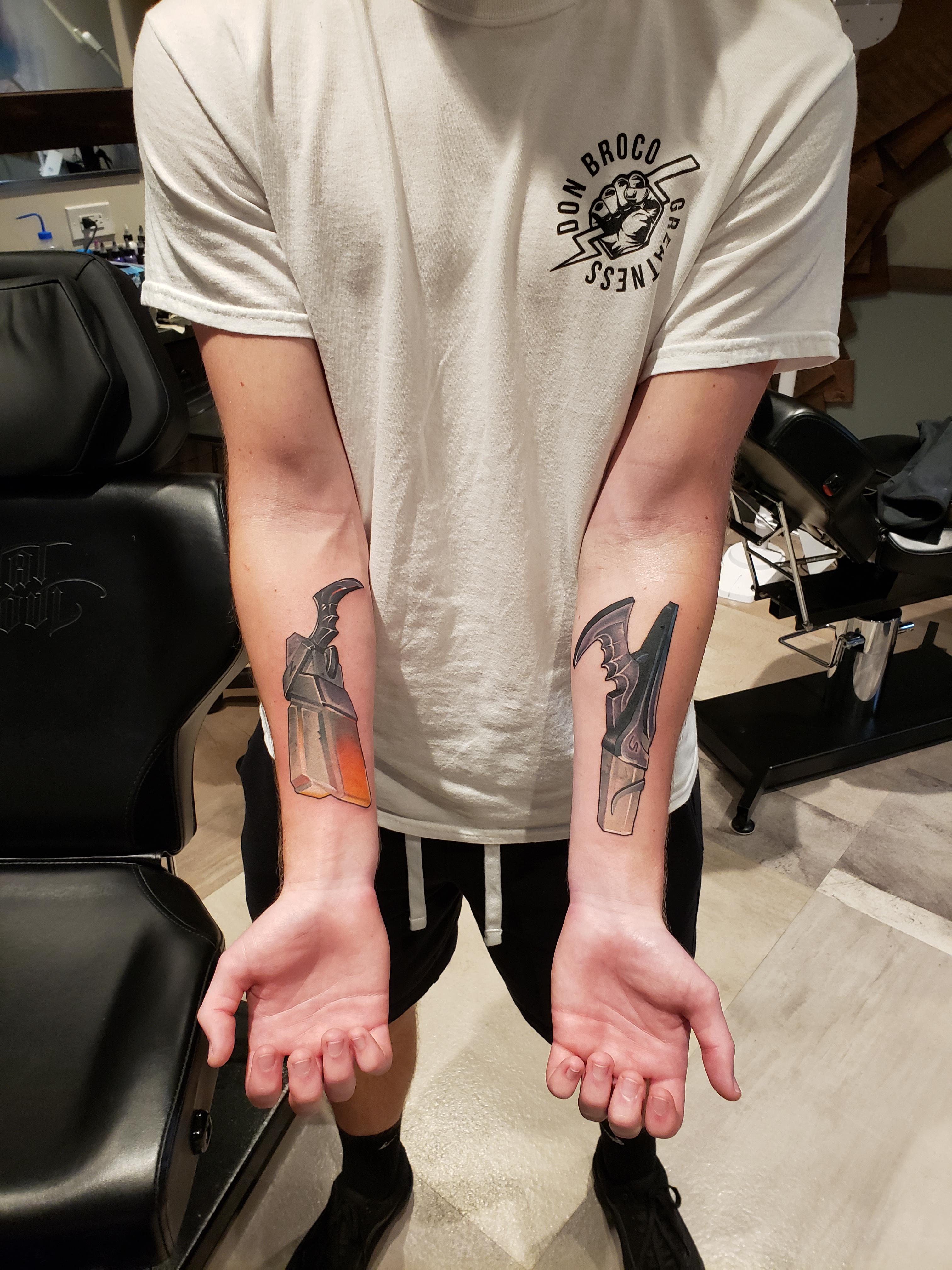 My Fresh Tattoos! Done By Jimmy Rogers At Hart & Huntington Tattoo In Orlando. : R/Lucianmains 4032_x_3024_jpg