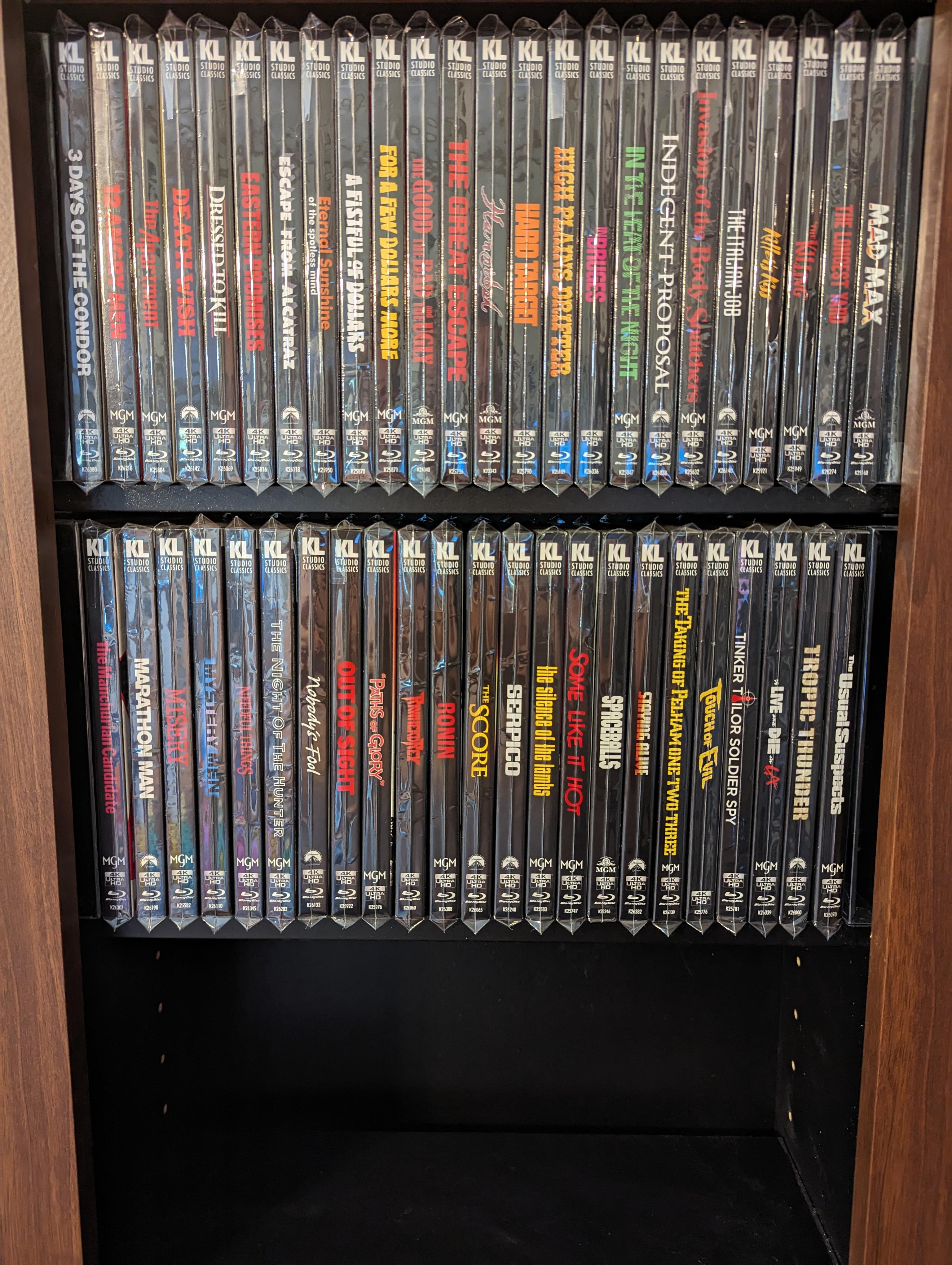 Current Kino Lorber Studio Classics 4KUHD collection : rboutiquebluray