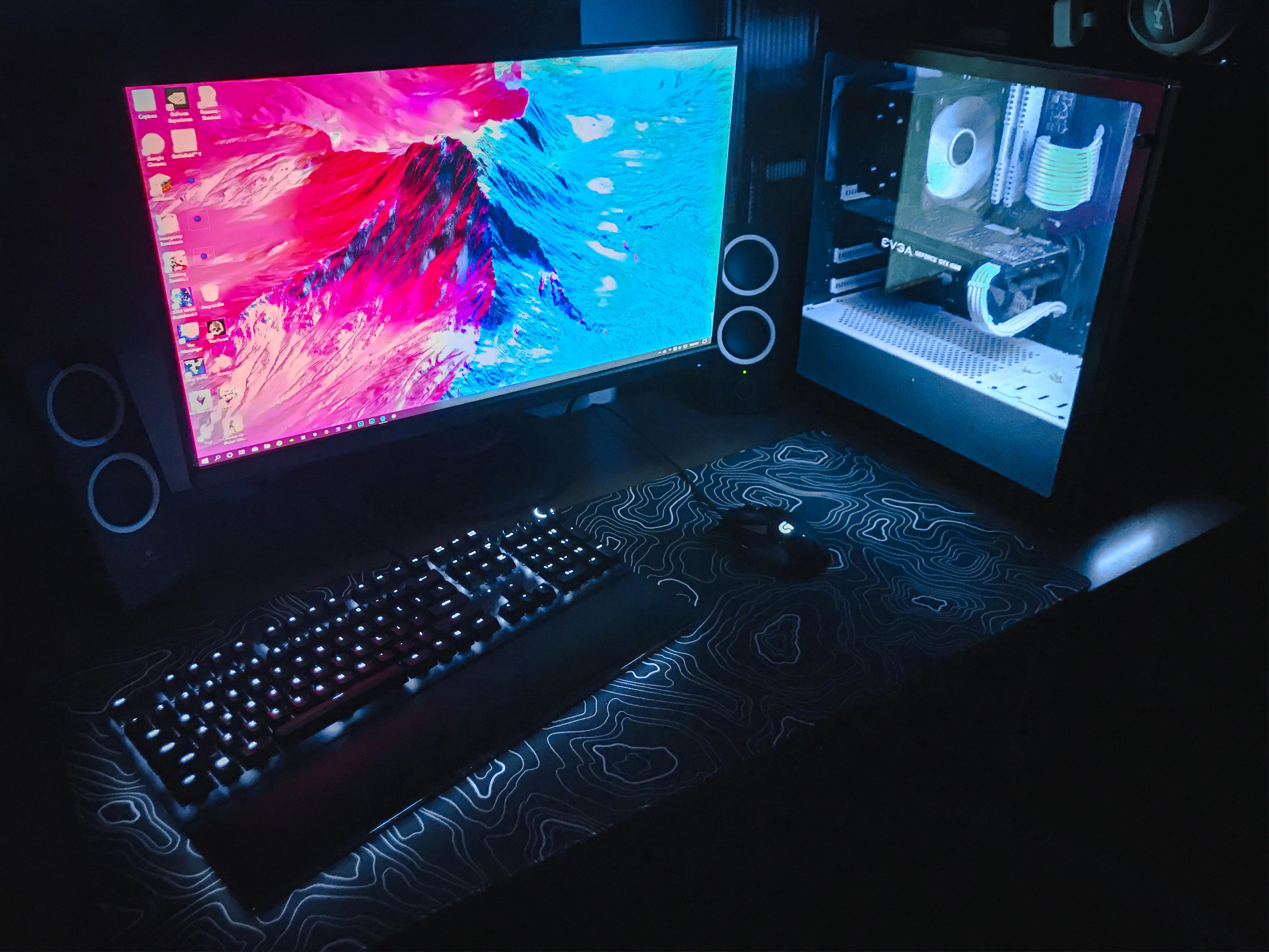 But modern optical and laser mice can t. Why wait for a Random Frank P mouse pad when you can customize your own : pcmasterrace