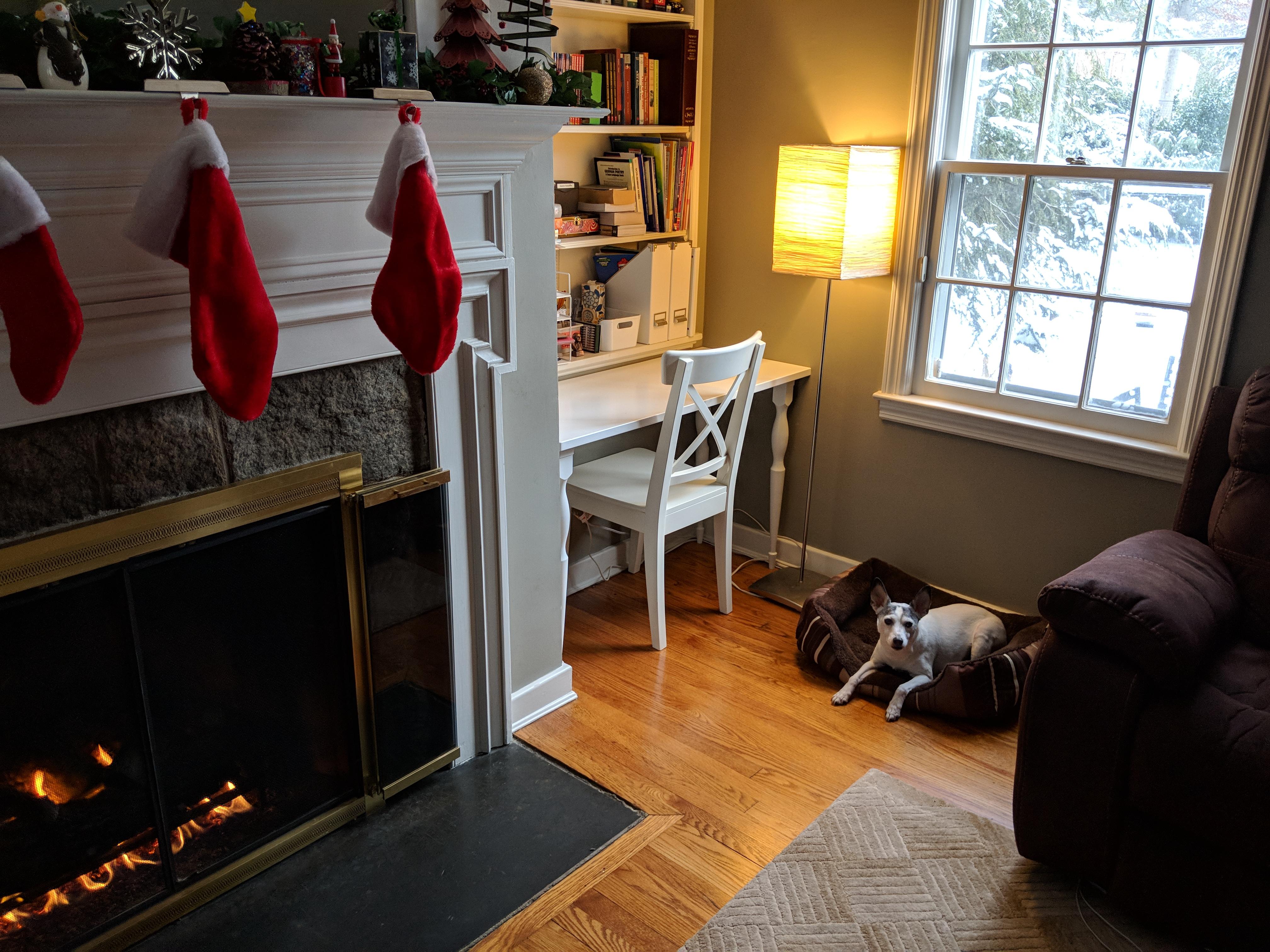 40 Gorgeous Ideas For A Sizzling Home Office With Fireplace