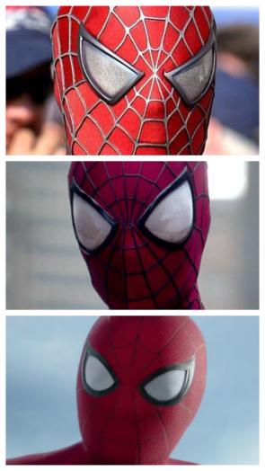 Which of the 3 Spider-Man has the best mask eyes?