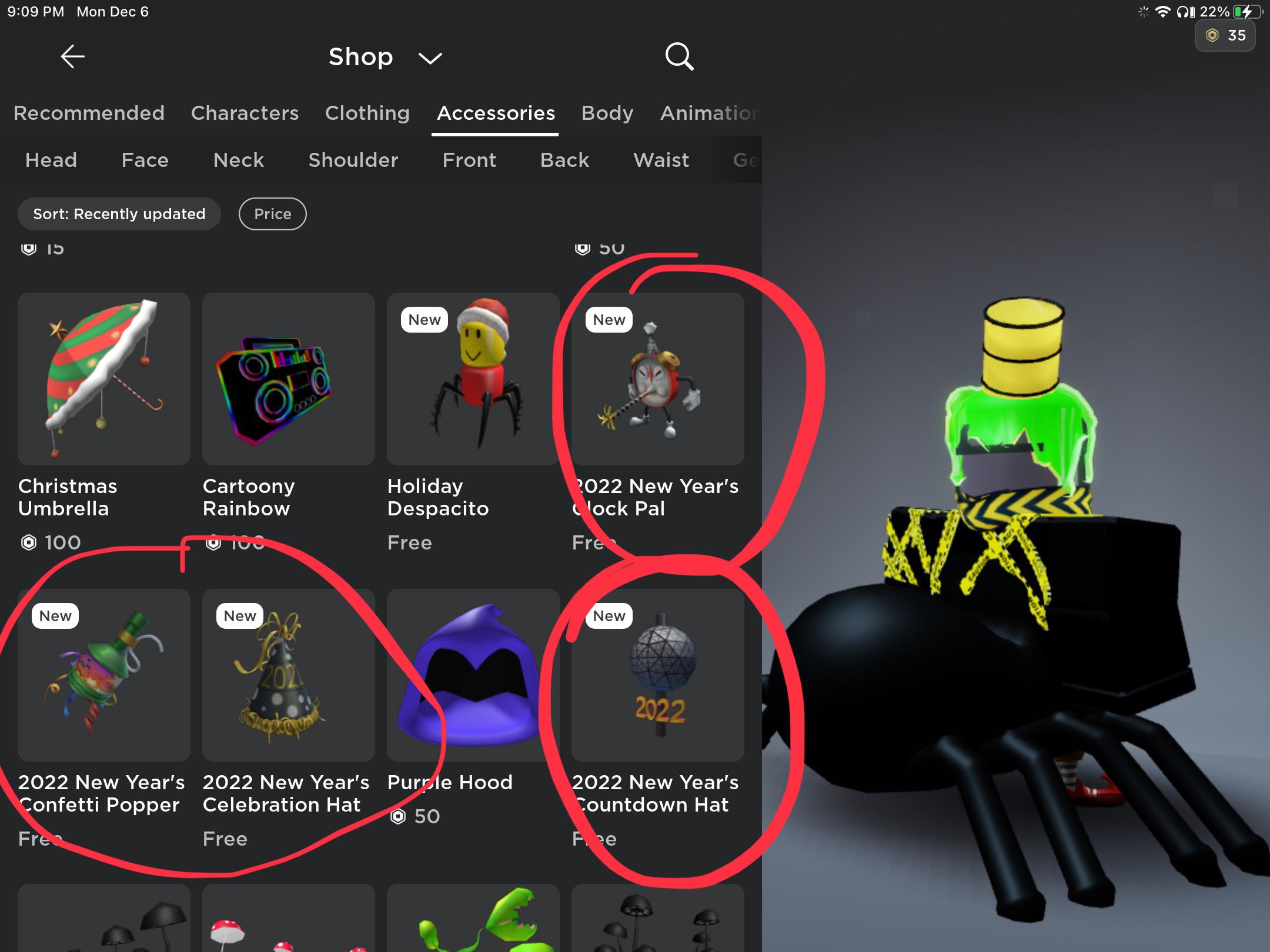 New Items Roblox 2022 Kh M Ph C P Nh T H P D N Nh T 