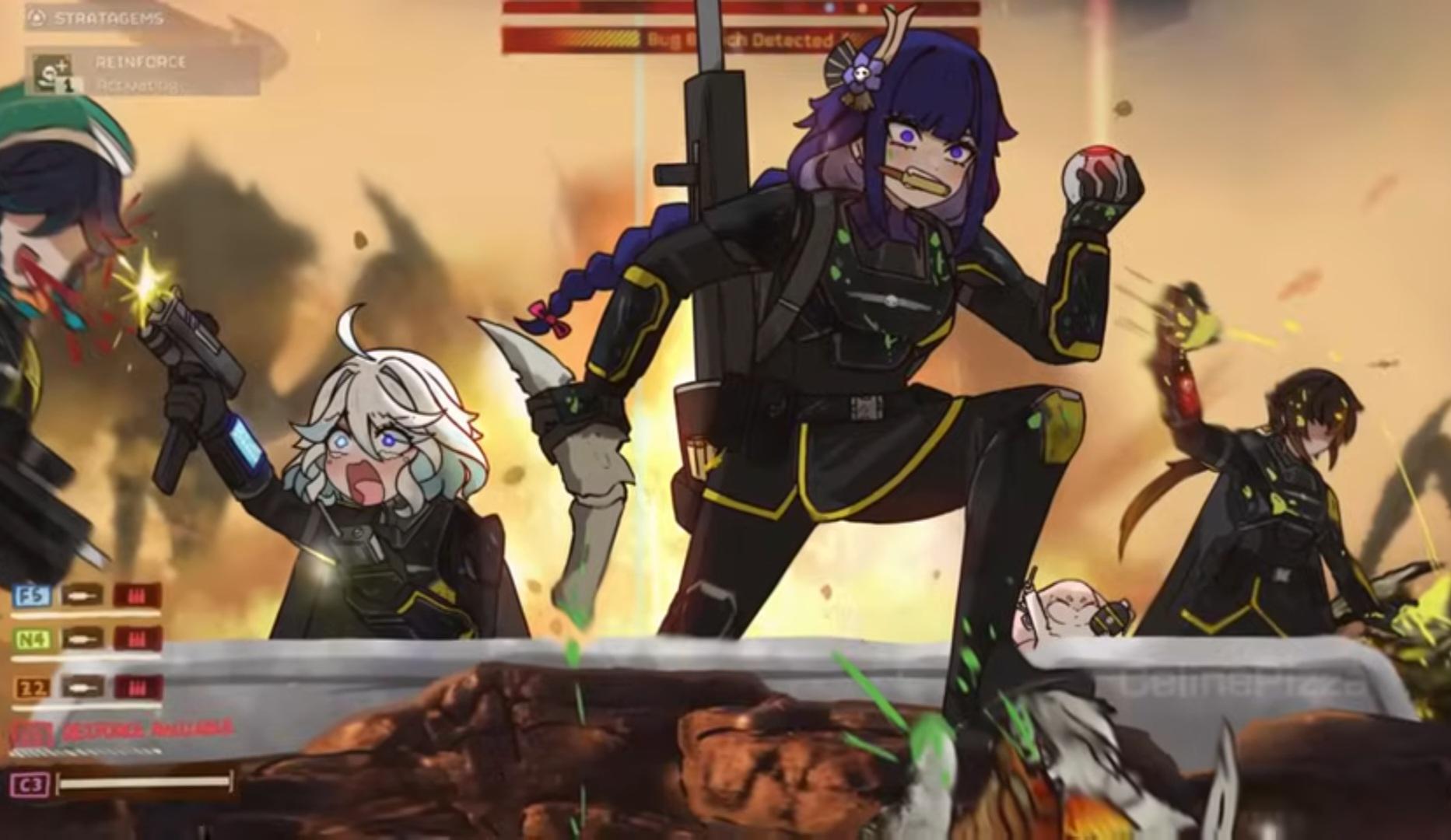 The last game character you played (aside from the helldivers themselves)  were tasked with helldiver missions (extraction, automaton or terminid) how  likely will they succeed? : rHelldivers