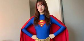 my own version of supergirl cosplay (luna)