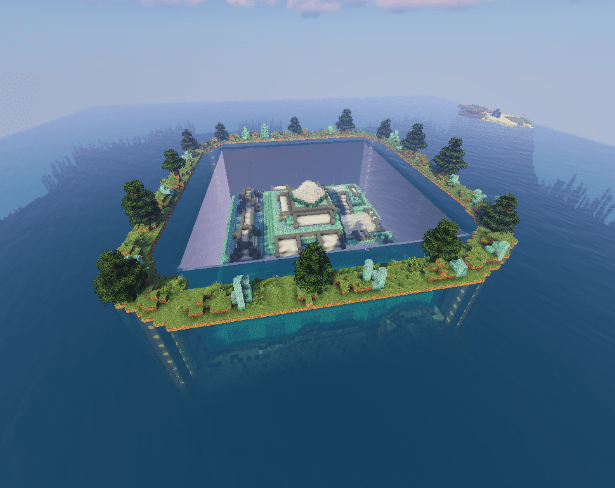 Minecraft Ocean Monument Base Interior Novocom Top