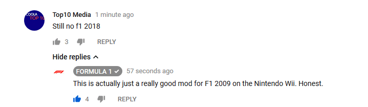 Formula 1 S Response To Not Using The New F1 Game For The