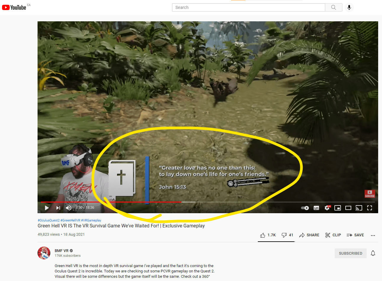 RANT- The BMF has been shoehorning in Bible quotes into his videos and I  hate it. For the self proclaimed unofficial home of all things Oculus  Quest! its very irksome : rOculusQuest