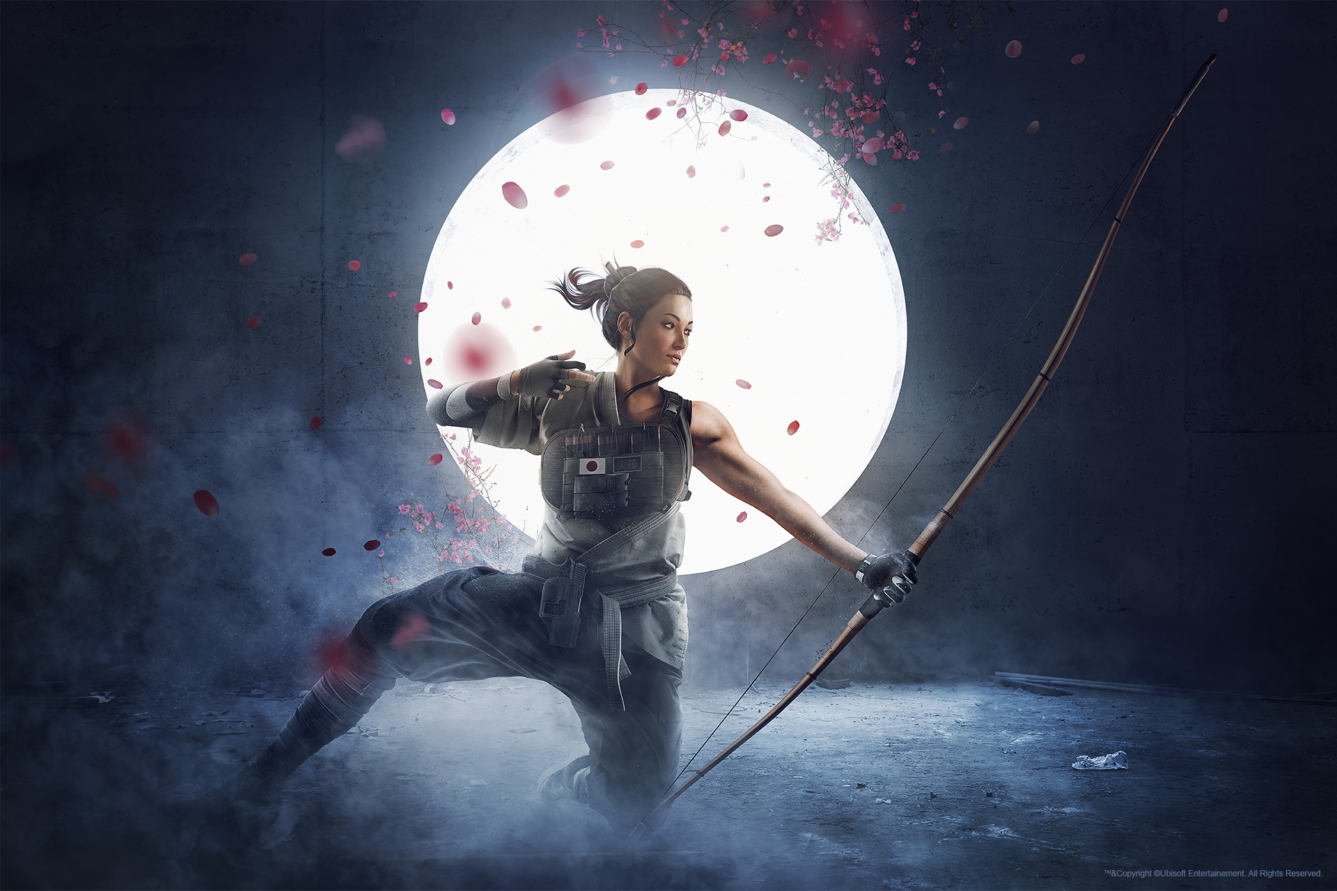 hibana's elite set onkochishin art rainbow6 on hibana r6 wallpapers