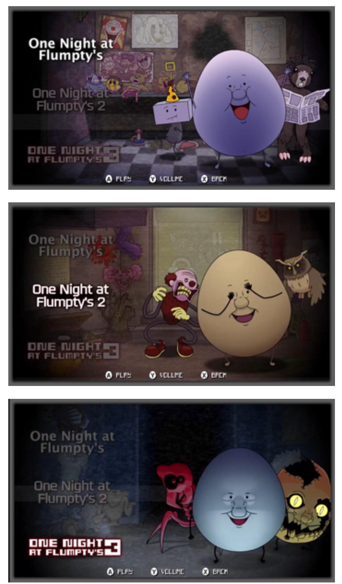 Opinion on the One Night at Flumpty’s Trilogy? : rfivenightsatfreddys