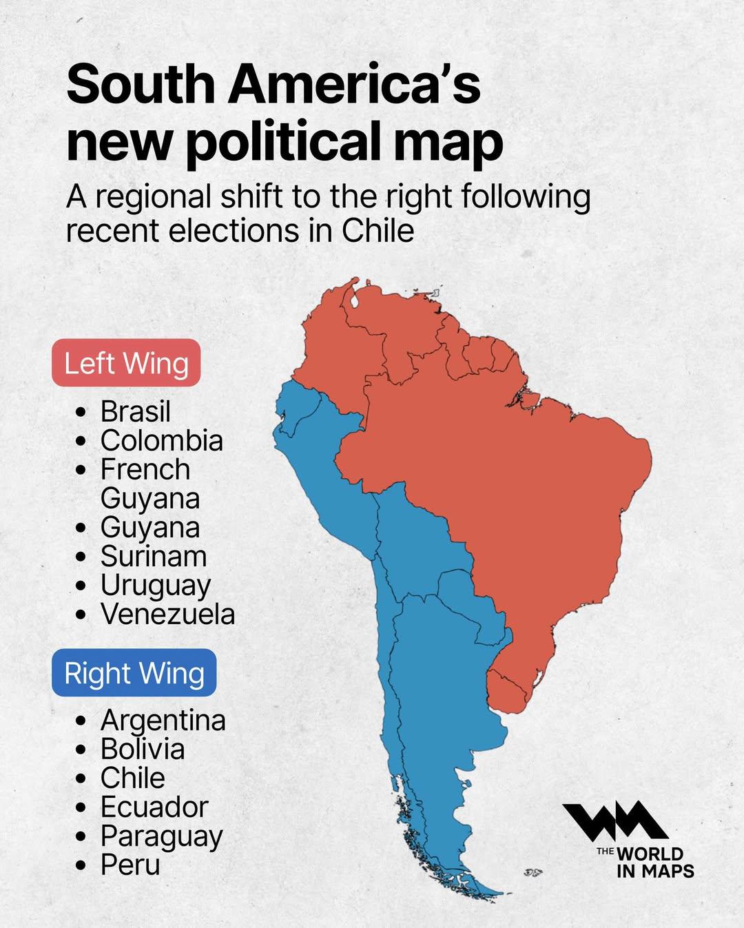 South America S New Political Map Images 