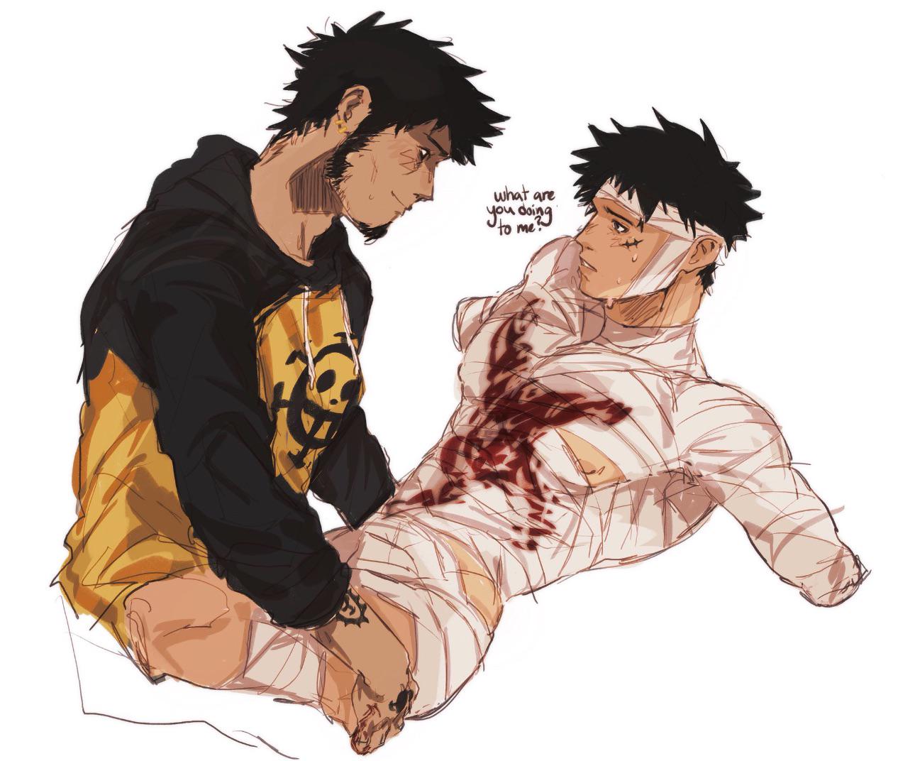 Luffy x Law [By Yuujiskiss] : rrule34gay