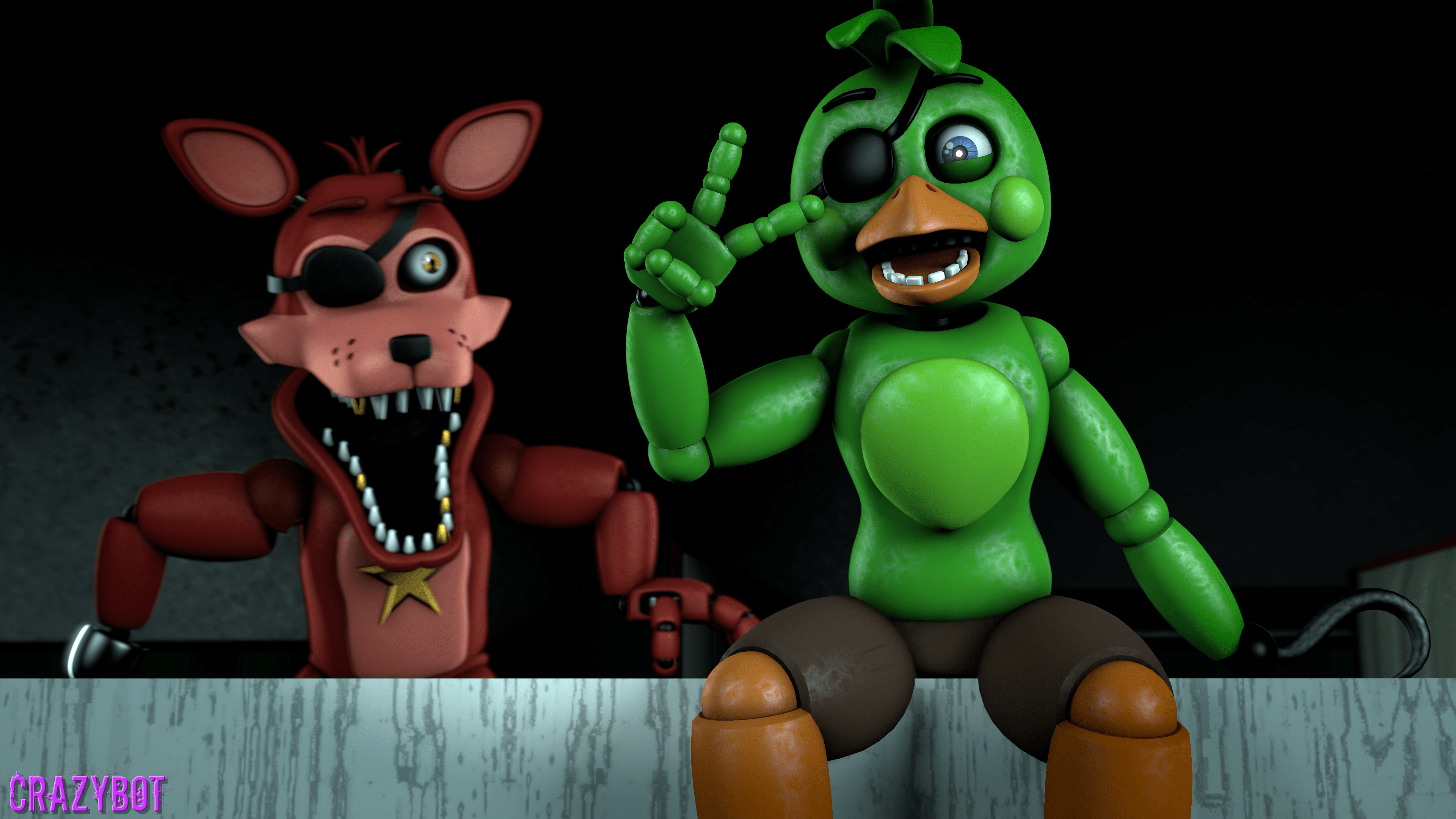 me bird has a body! : rfivenightsatfreddys