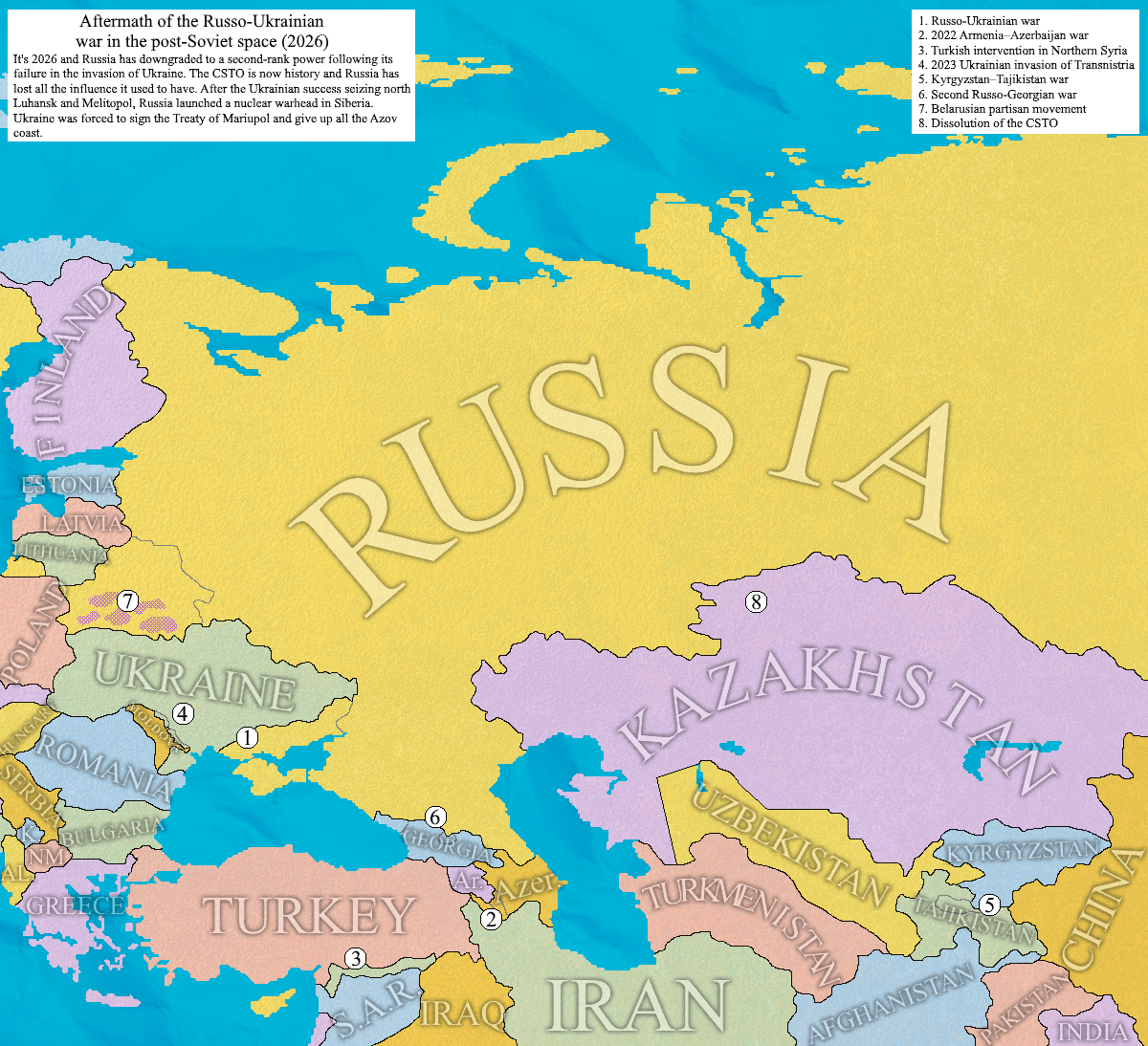 Aftermath Of The Russo Ukrainian War In The Post Soviet Space 2026 