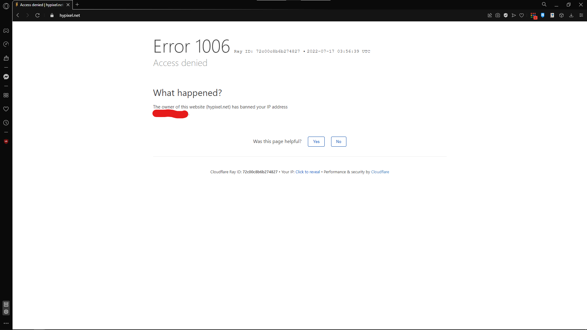 Onlyfans is not loading : rOperaGX