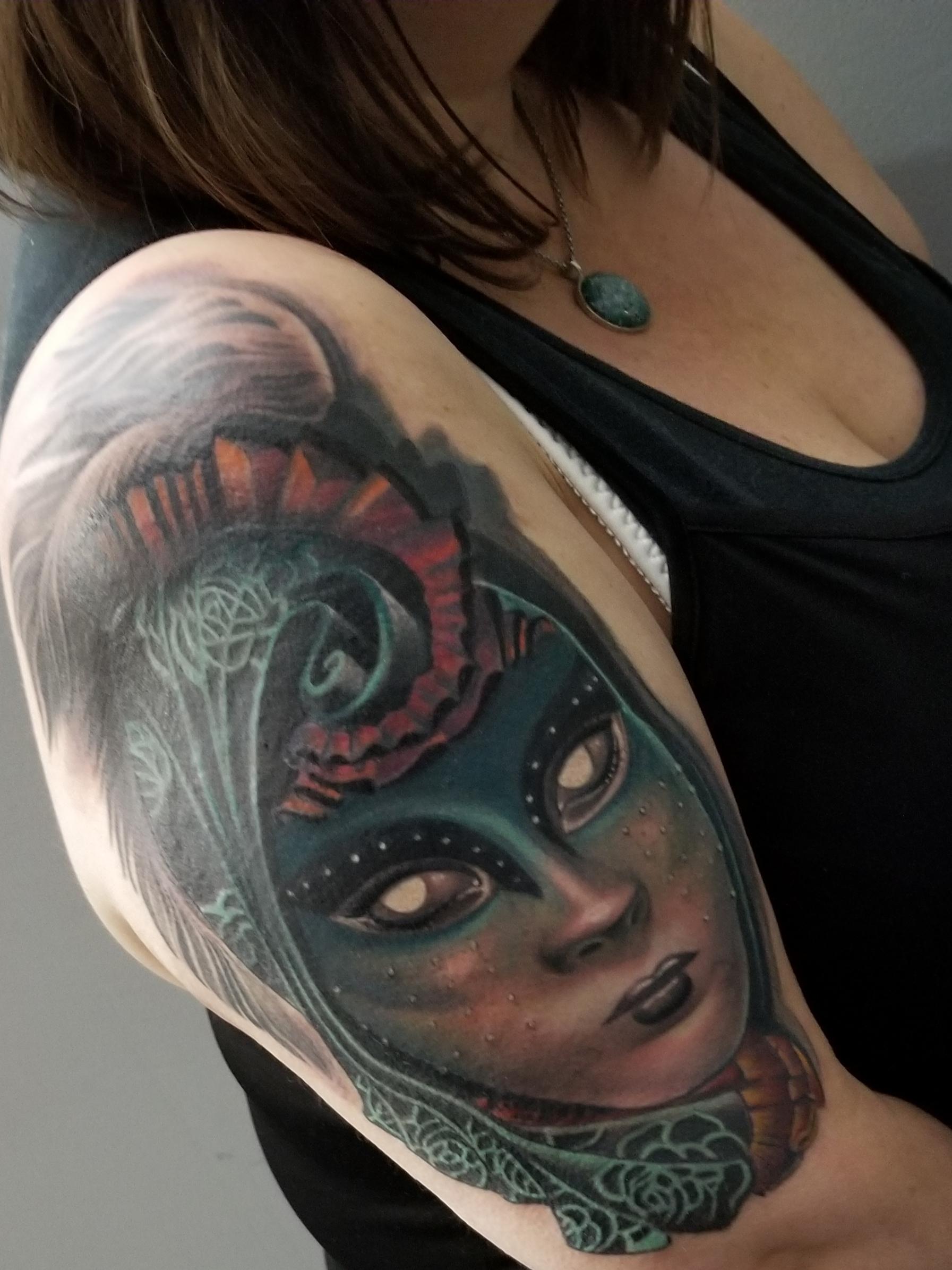 My New Cover Up Design And Tattoo By Jacob Jones Branded Tattoo Nashville Tn Tattoos