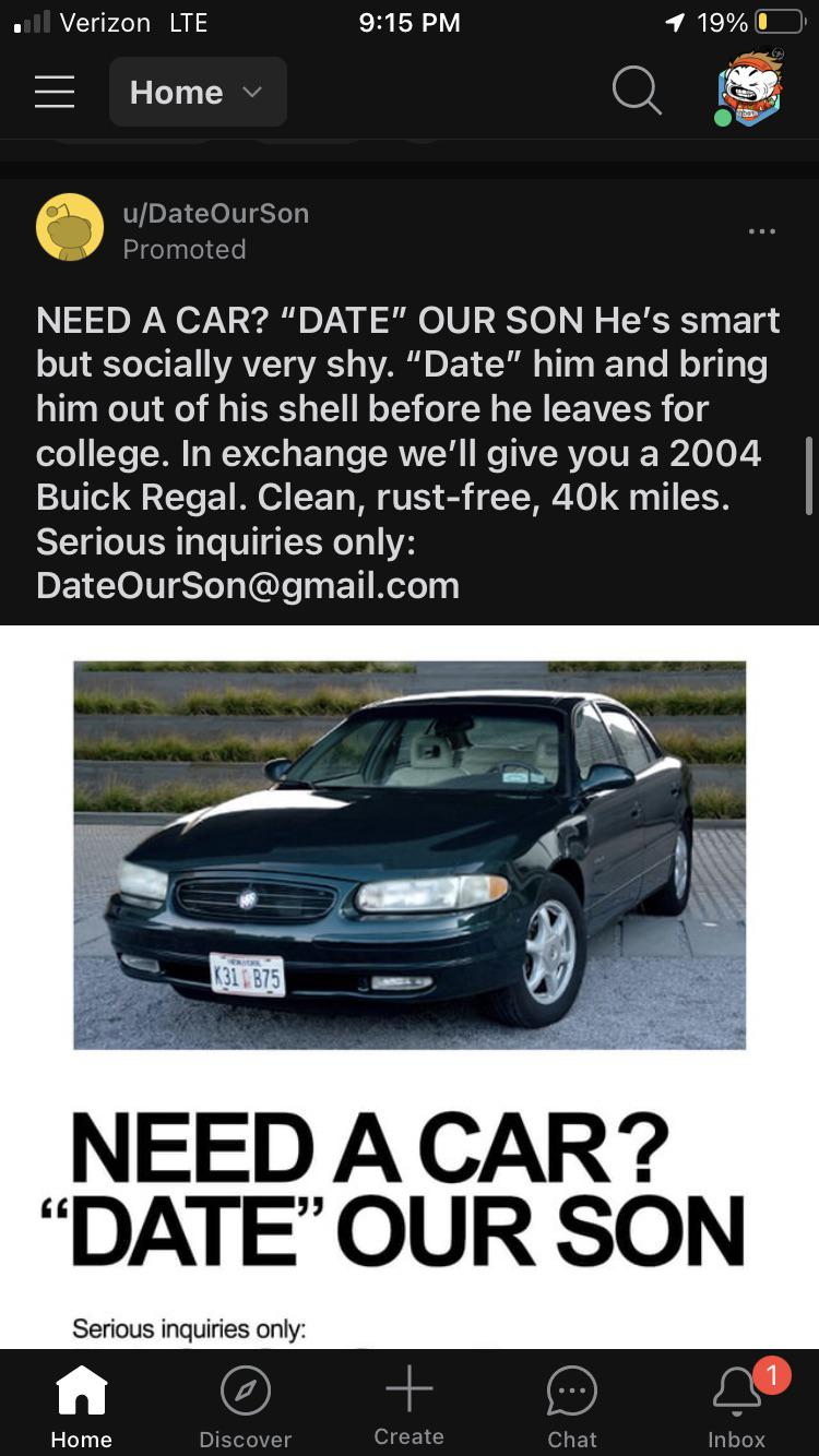 An actual reddit promo on my feed 💀. anyone else get this?