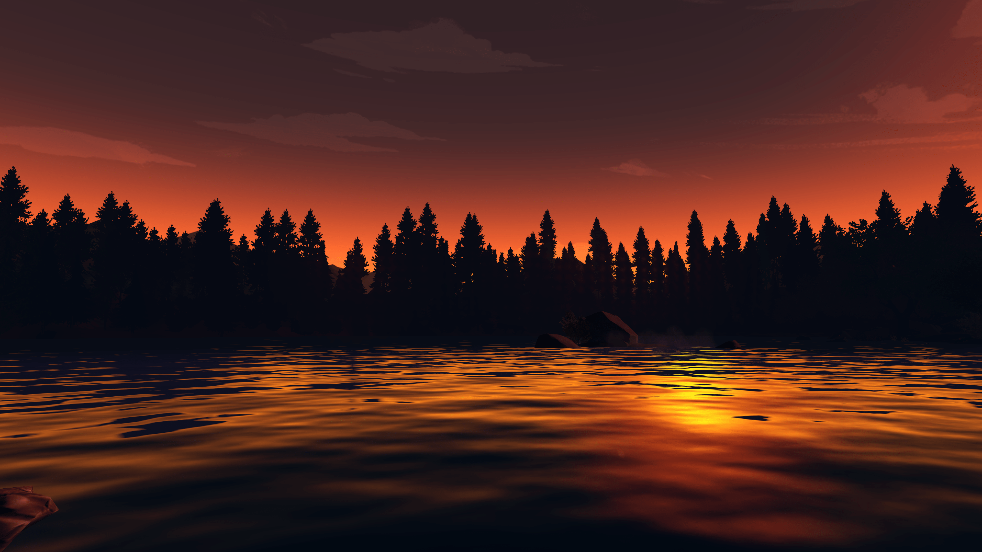 I just thought i'd share this photo that i've been using as my desktop wallpaper at work. Serene Desktop Wallpaper Link To 4k Lossless In Comments R Firewatch