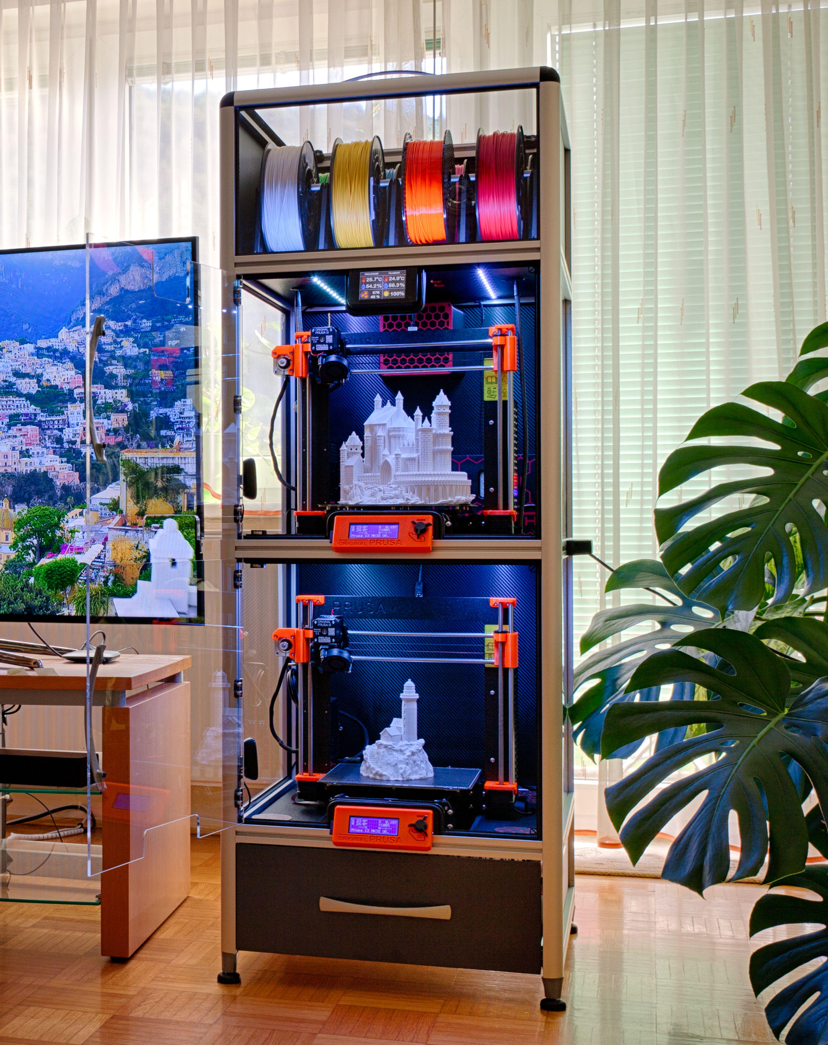 My MK3s Prusas still going strong to this day. I have never anticipated so  much life from this machines that has 3D printer parts as structure. :  rprusa3d