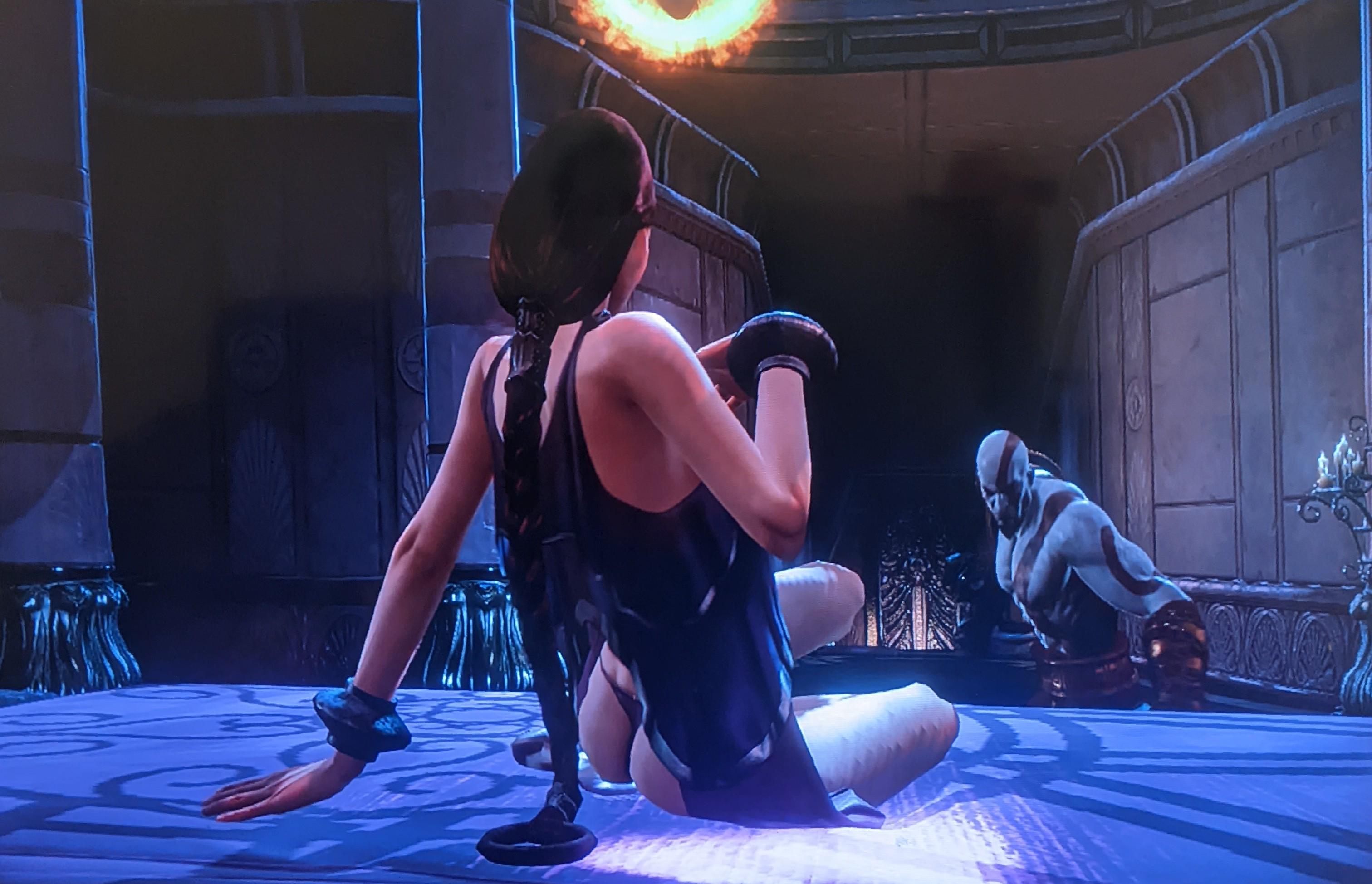 No Nut November and Im playing God of War III . . . Wow hi : rGodofWar