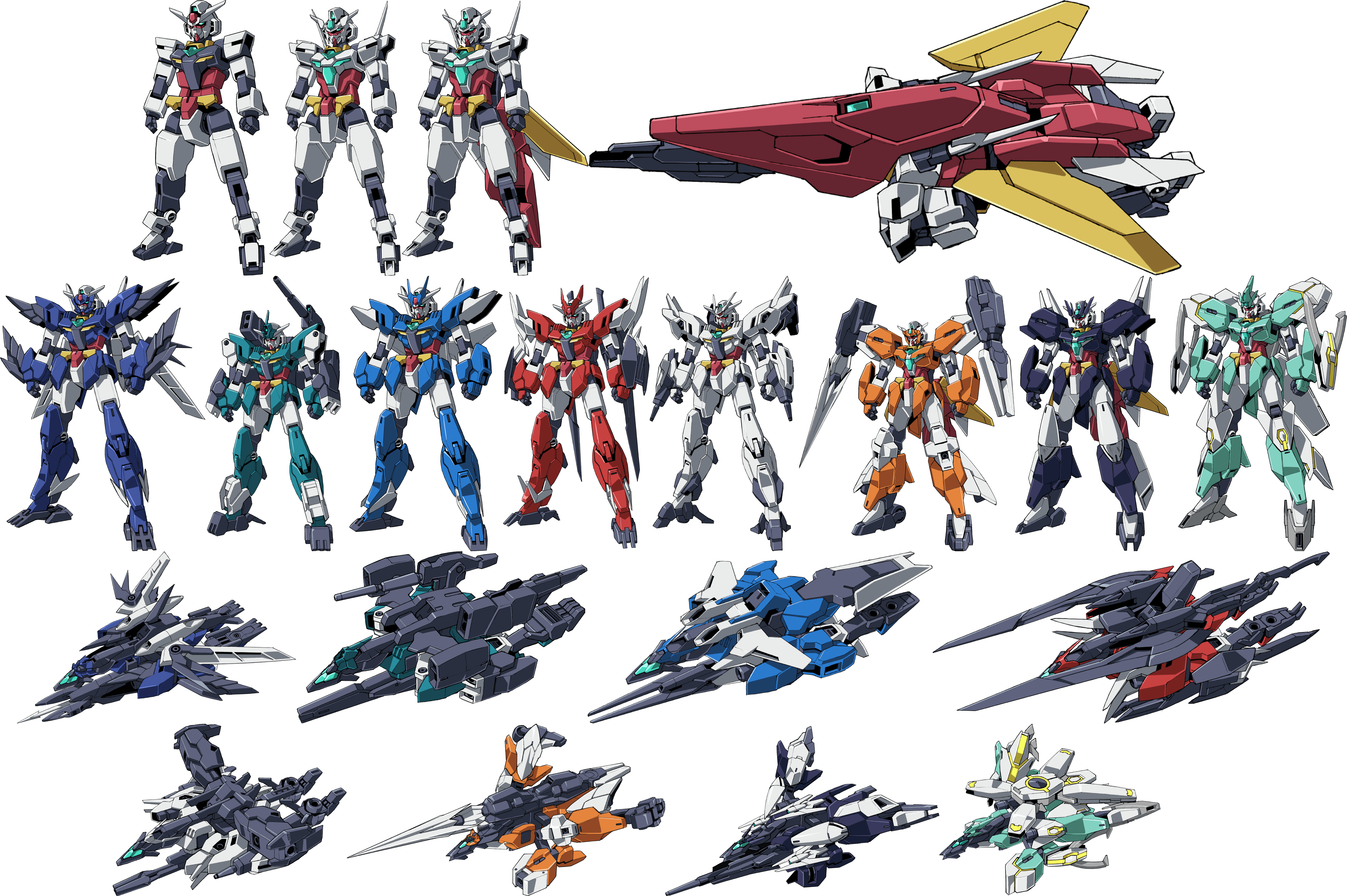 After 25 Episodes The Core Gundam Collection Is Complete Gundam