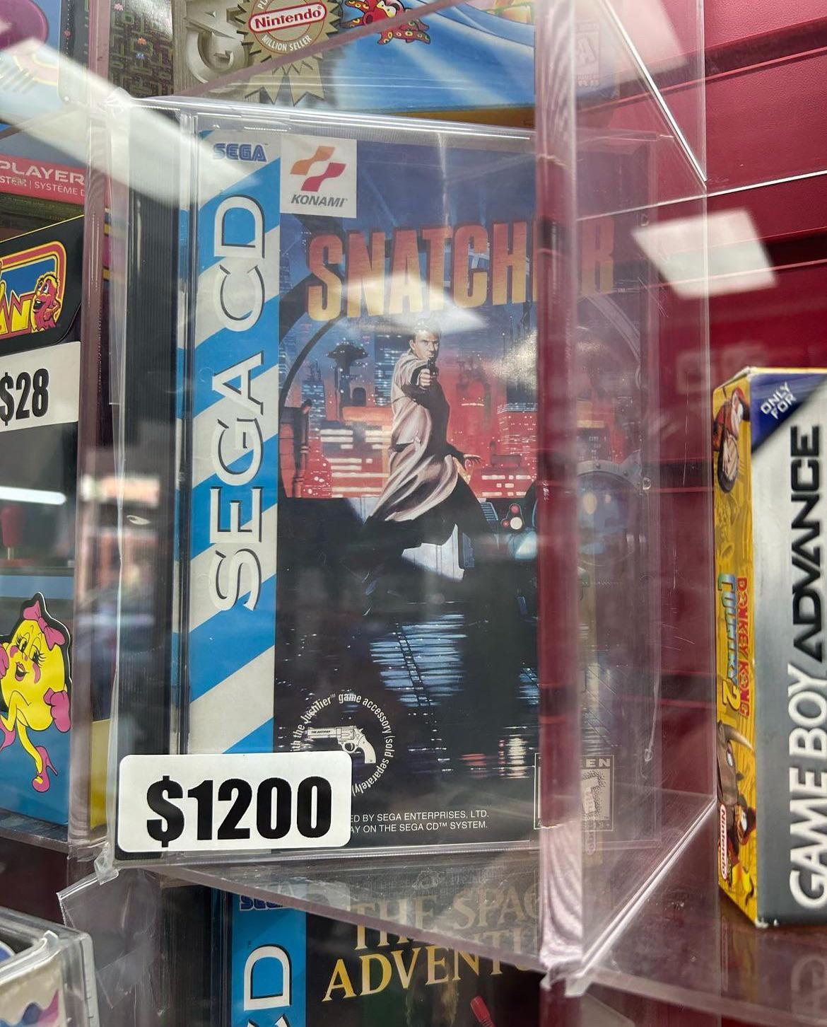 Snatcher (1995) NA At Local Game Store : rSegaCD