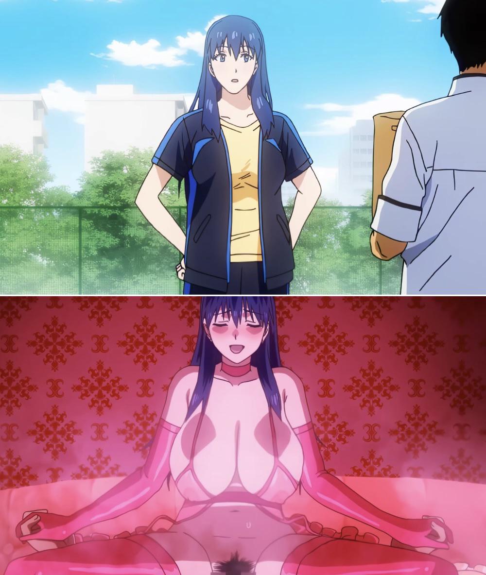 Its insane how these two are the same person. I highly recommend this new  hentai, the animation quality is great, genuinely surprised me. : rnetorare