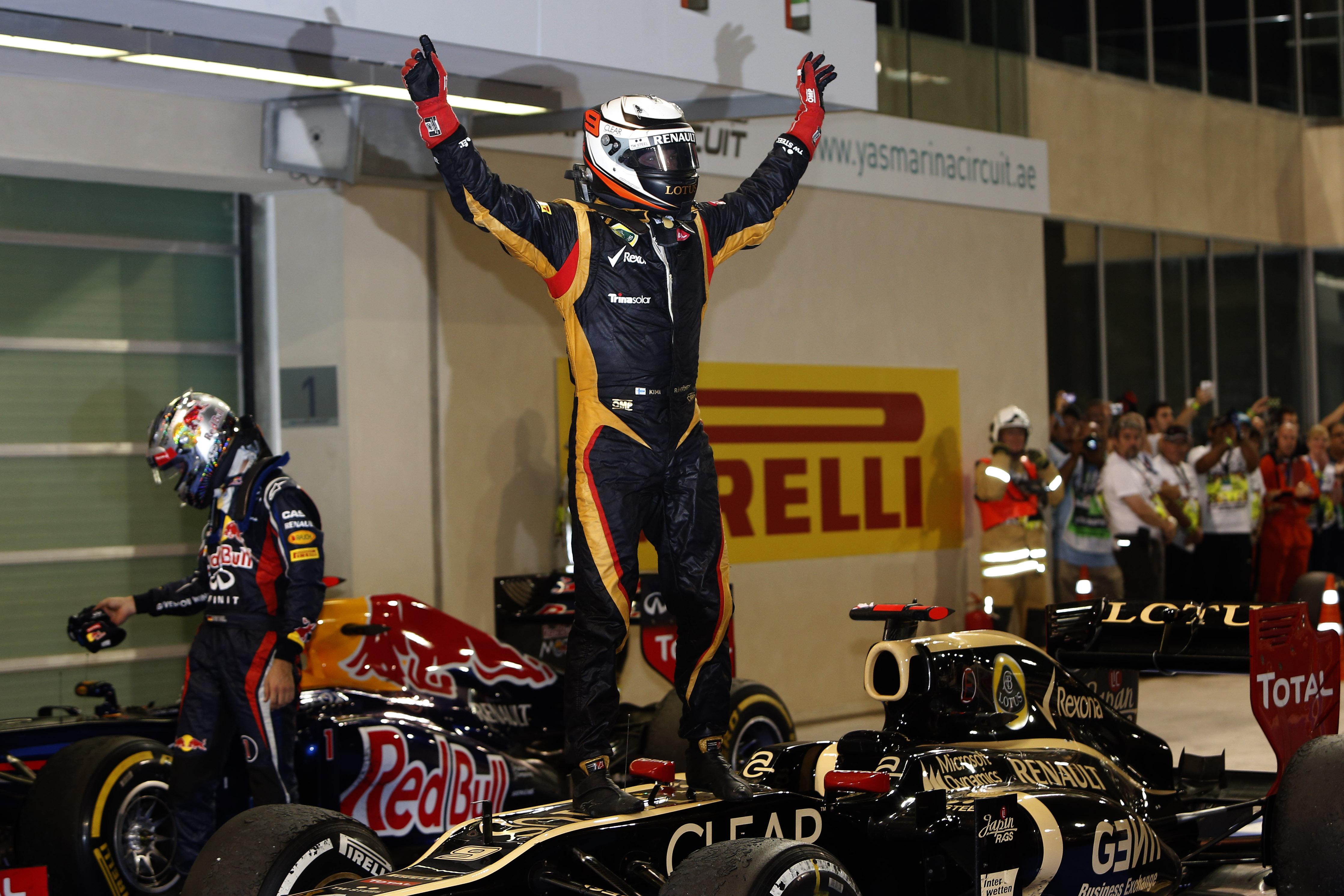 6 Years Ago Kimi Raikkonen Won Abu Dhabi Grand Prix His