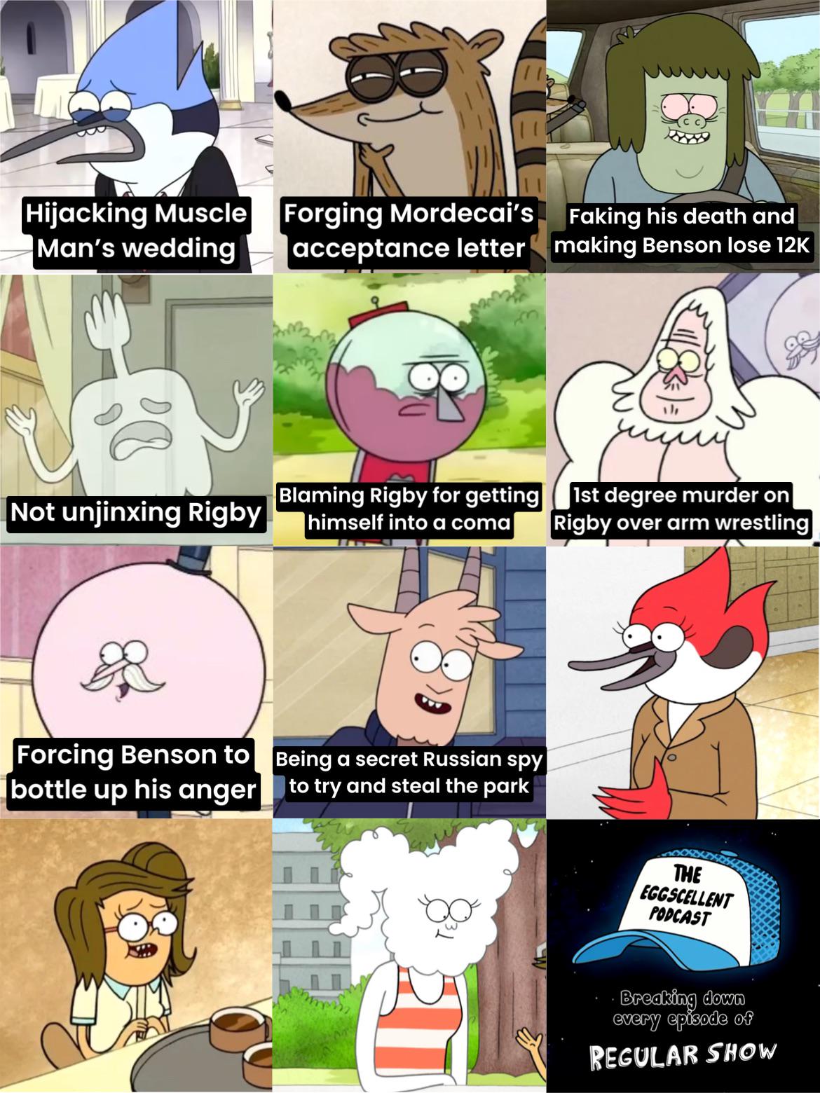 Day 9 of the worst thing each character has done: Margaret : rregularshow