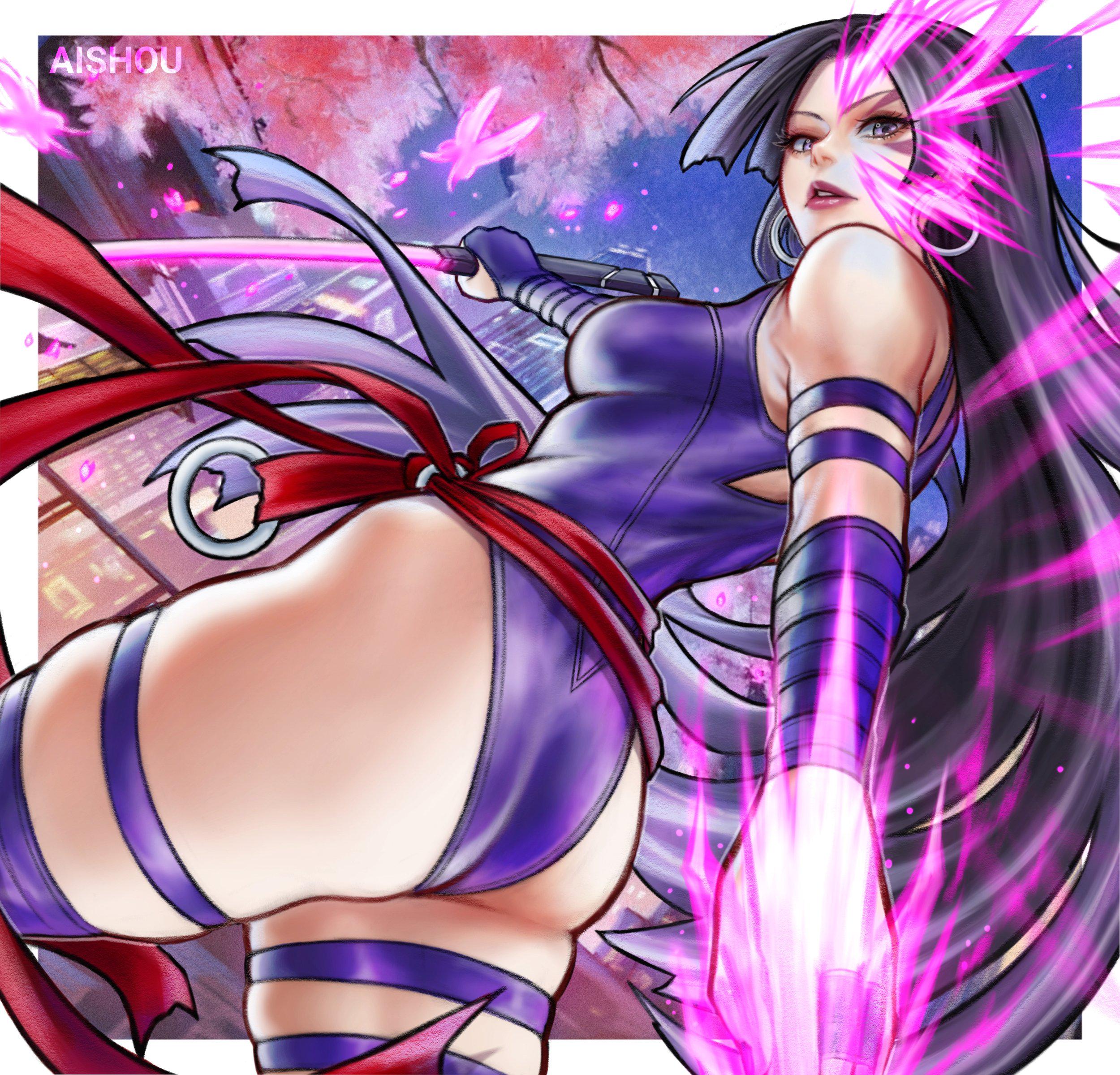 Vengeance Skin Psylocke by Ai Shou : rmarvelrivals