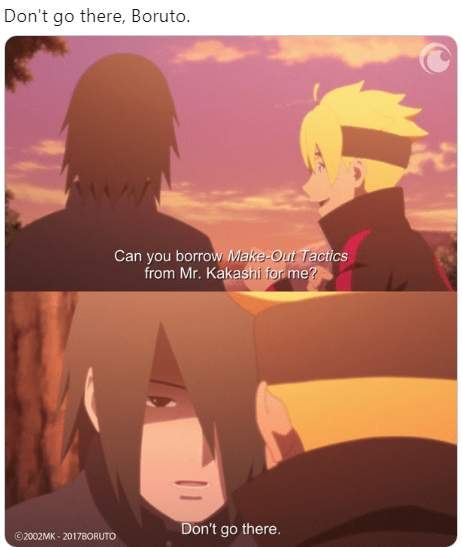 Boruto uzumaki quotes by meister eckhart: Don T Go There Boruto Dankruto