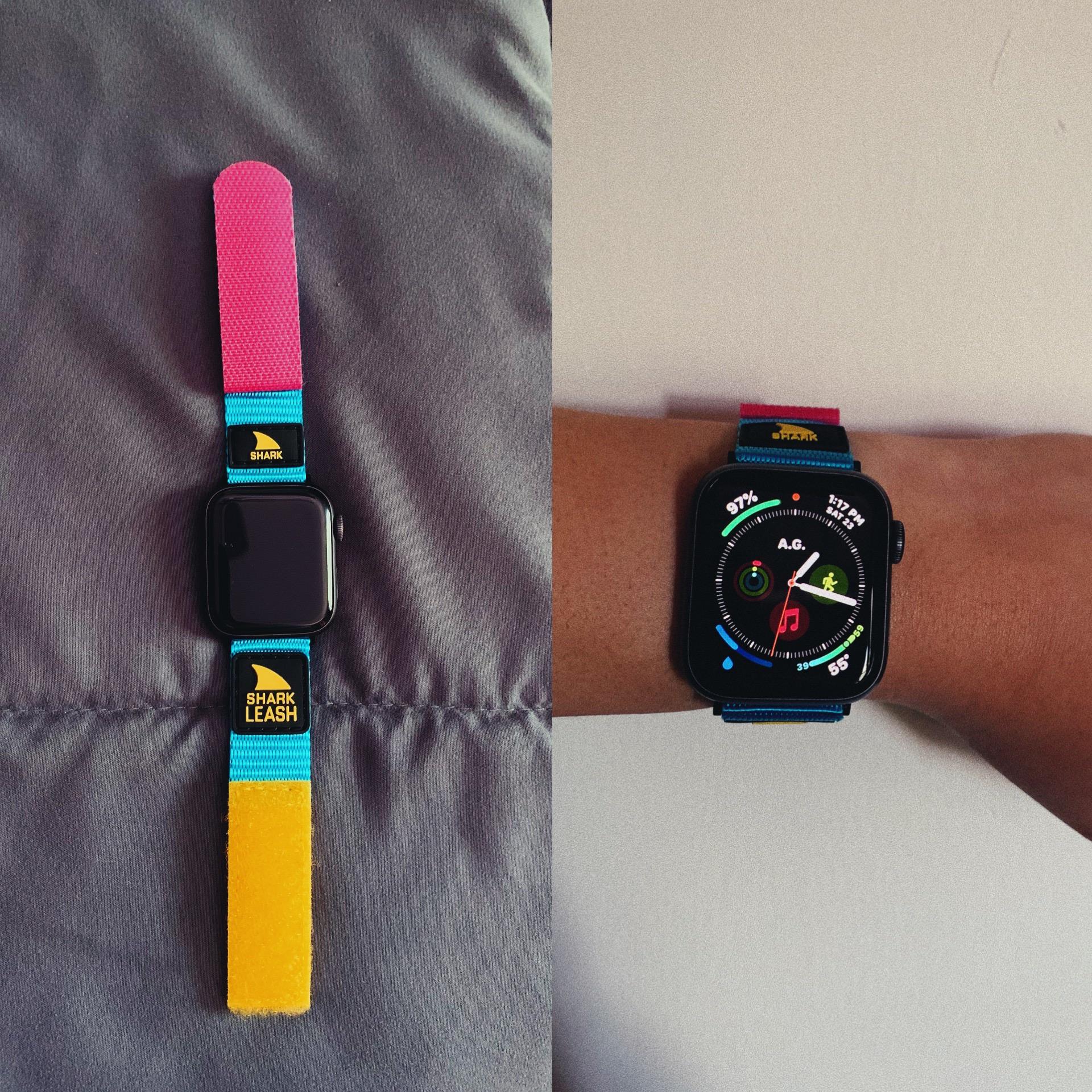 My new freestyle shark apple watch band! i love it so far.