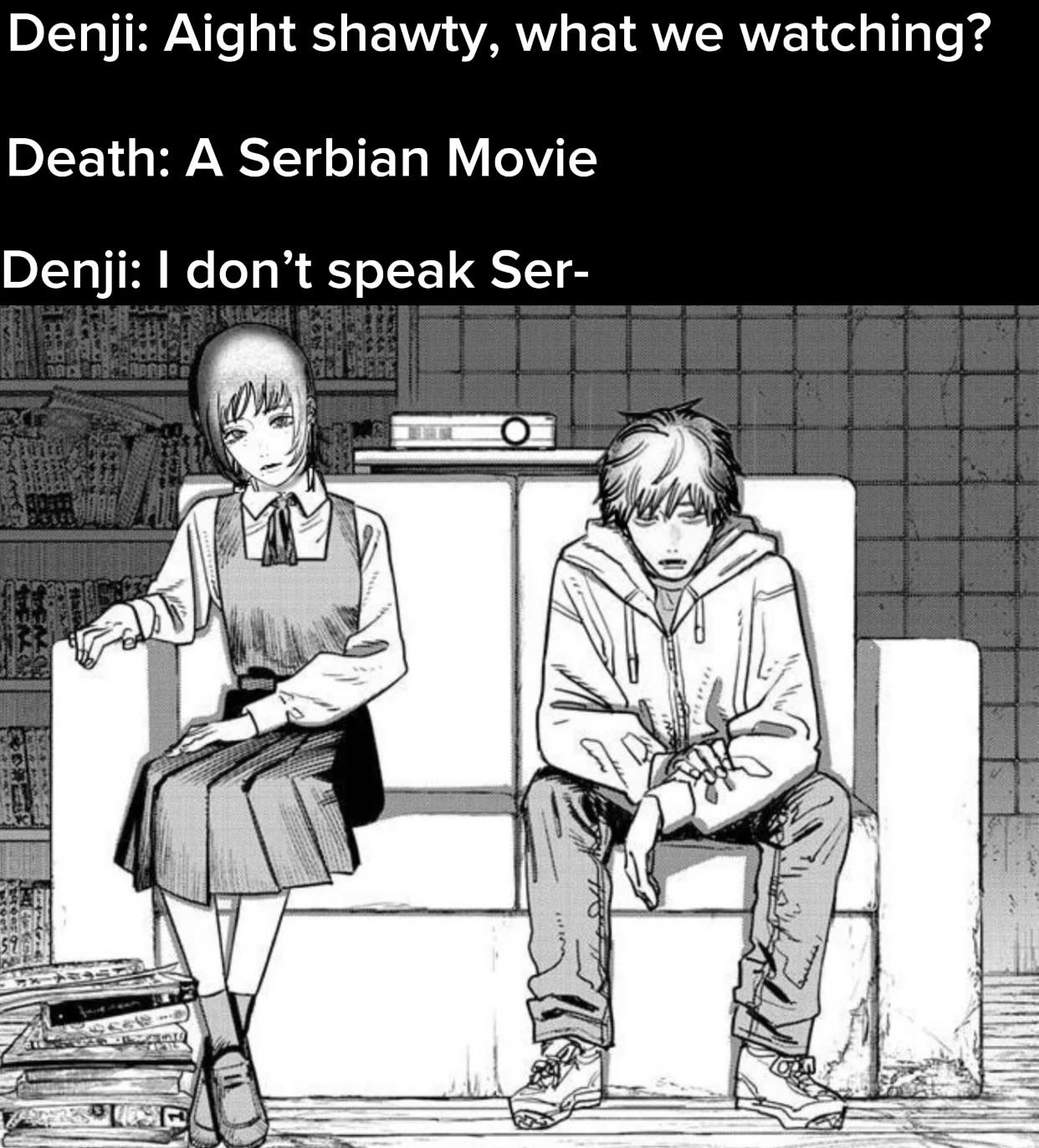 He needs to stop doing movie dates… : rChainsawfolk