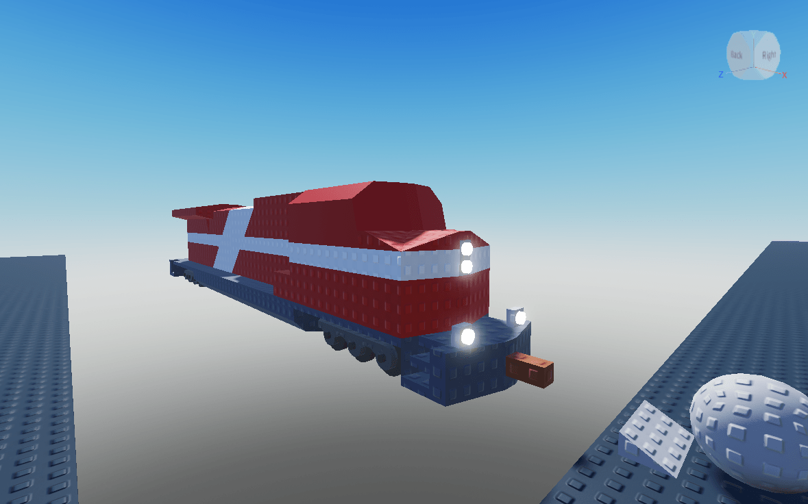 An American Diesel Electric Locomotives I Made A Half A Year Ago R Roblox 