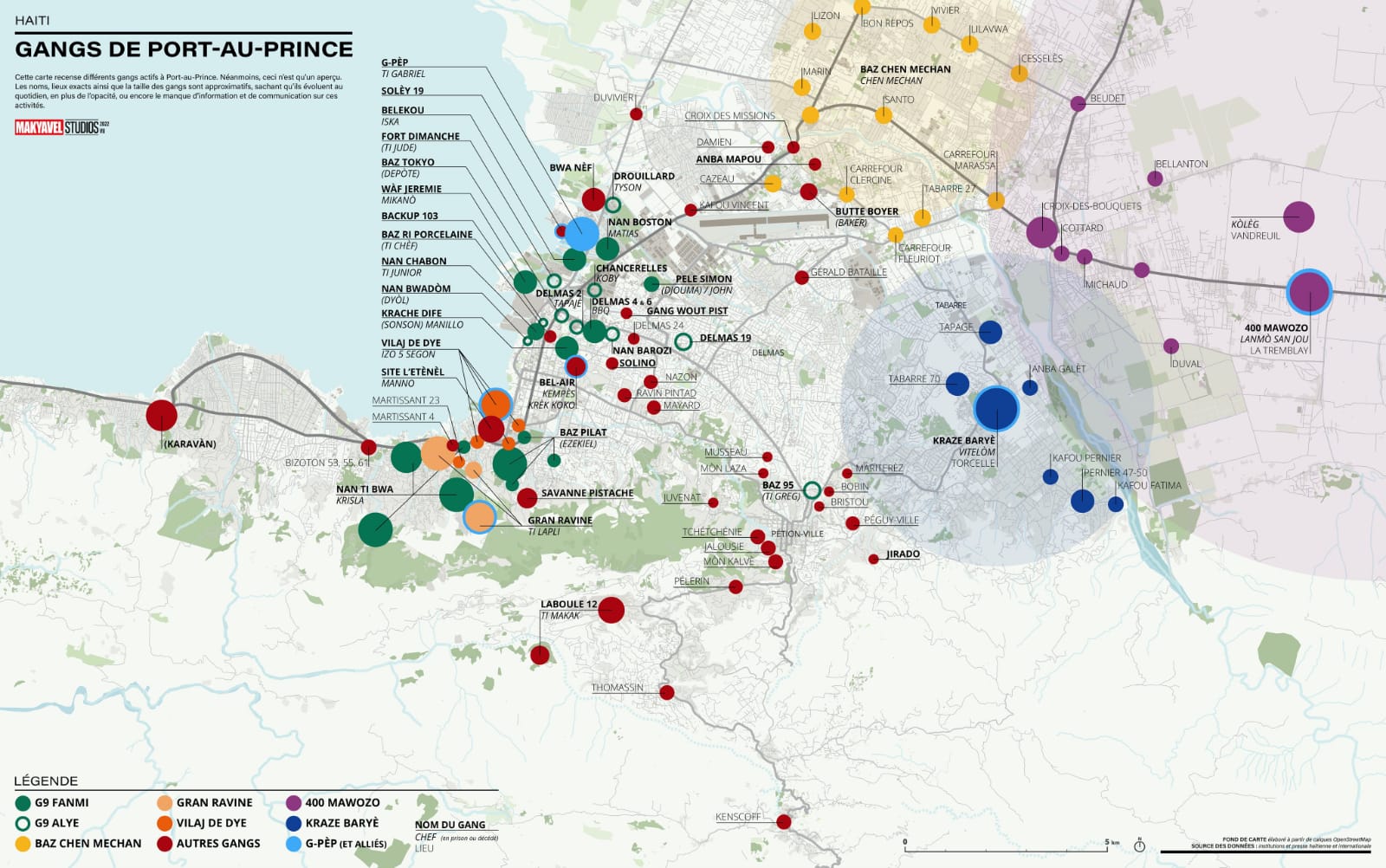 Modern Map Of Haiti 