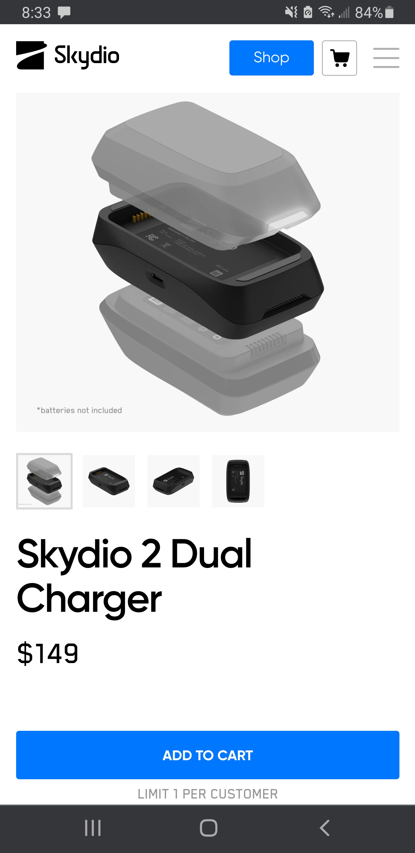 It also provides both qc 3.0 and pd (power delivery) charging that allows you to . Dual Charger In Stock R Skydio