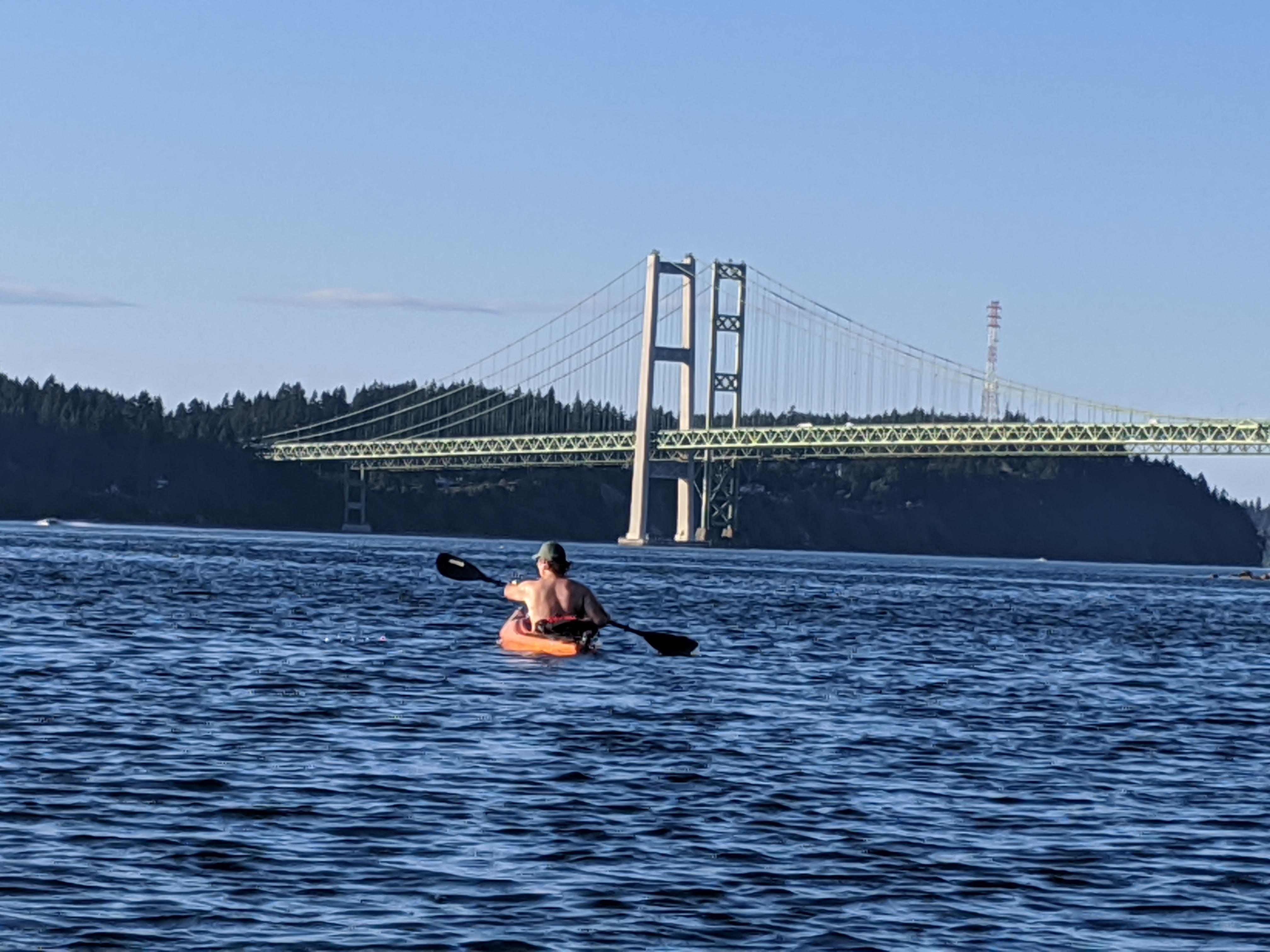 A beautiful day to kayak tacoma