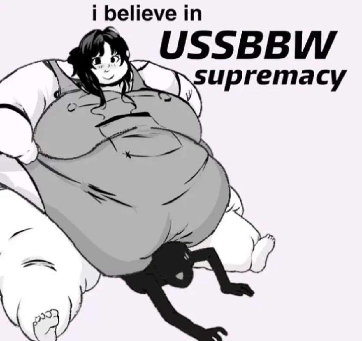 Chubby girl Supremacy rule : r196