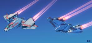 space fighter, by space goose